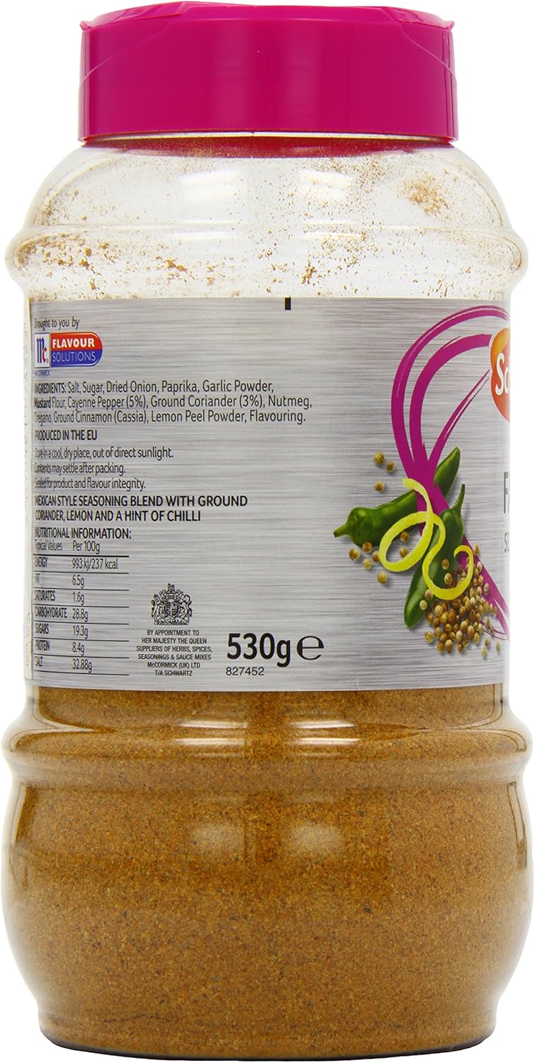Schwartz - Fajita Seasoning Mexican Spice Mix 530g 7