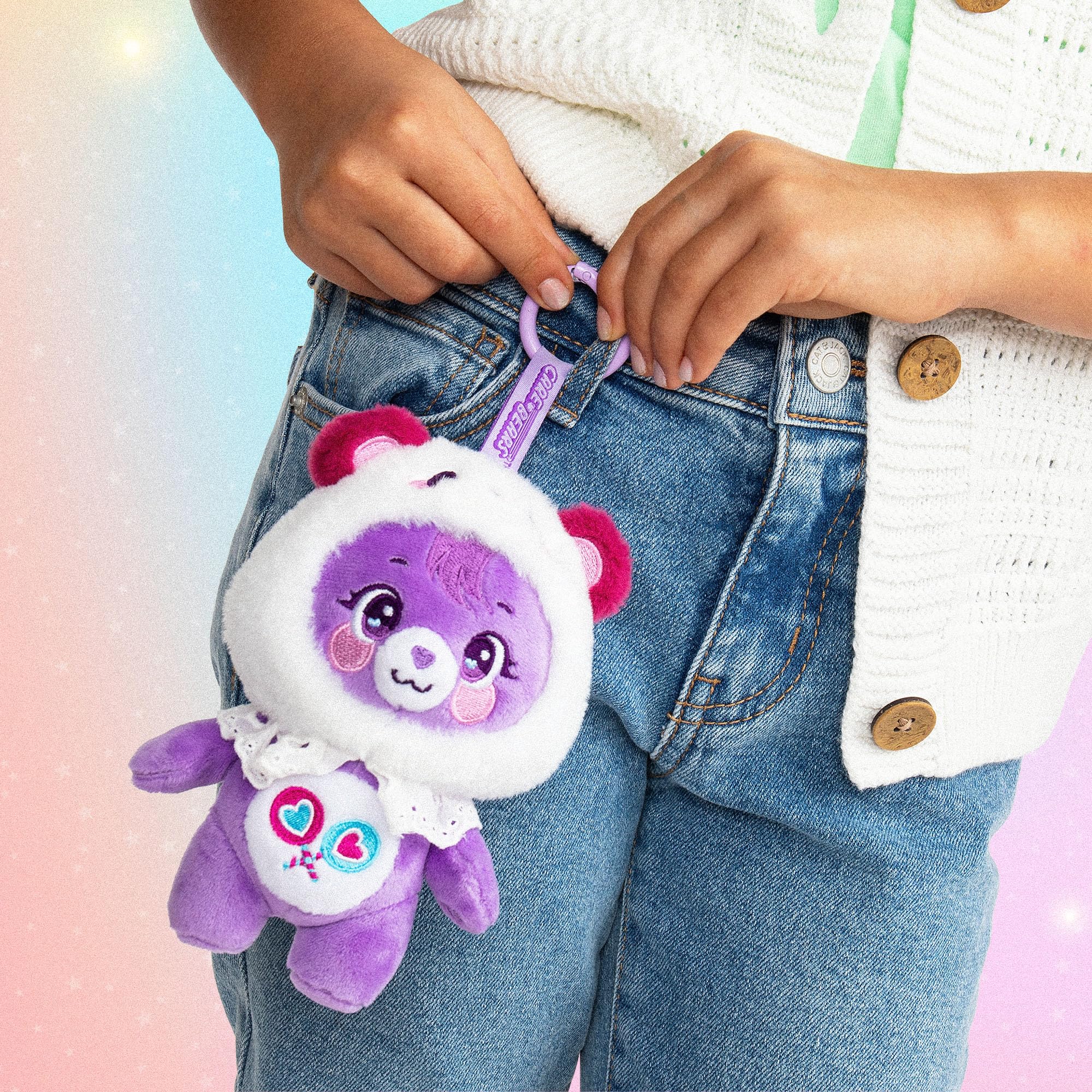 Care Bears Cutie Champions Plush Dangler - 15cm, Blind Box Surprise, Ages 4+ 2
