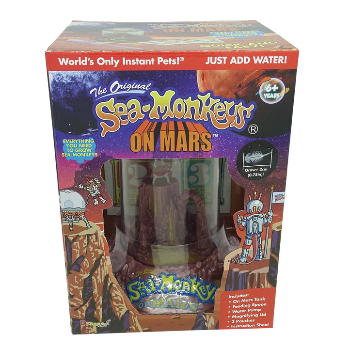 Sea Monkeys On Mars - Grow Your Own Sci-Fi Pets Science Kit for Kids 6+