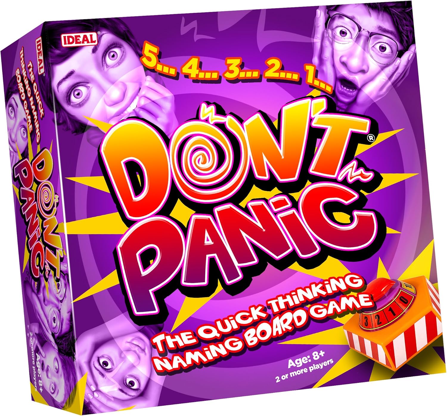 Ideal Don't Panic Family Board Game