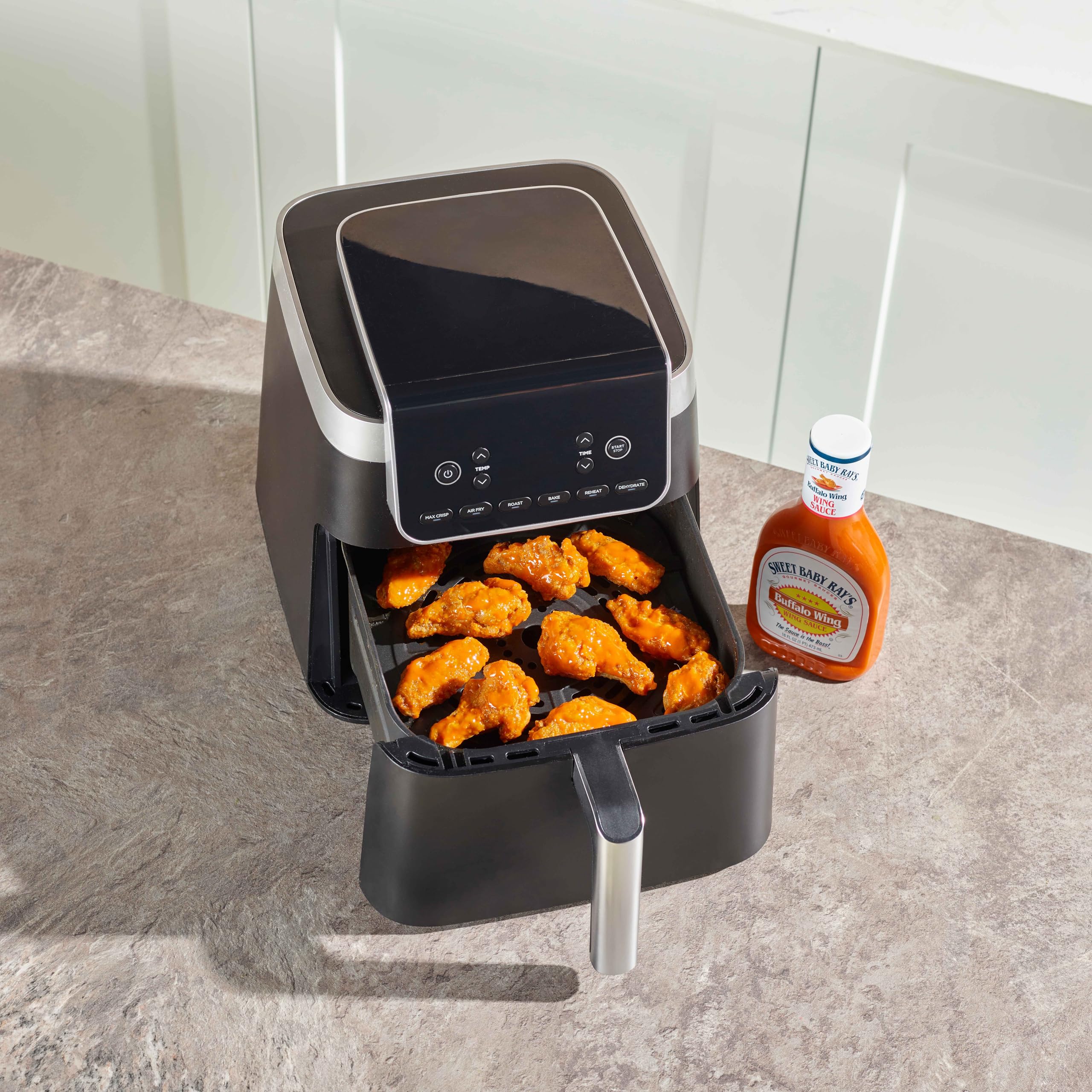 Sweet Baby Ray's Buffalo Wing Sauce - Bold & Spicy Flavor | 489g Gluten Free Bottle 4