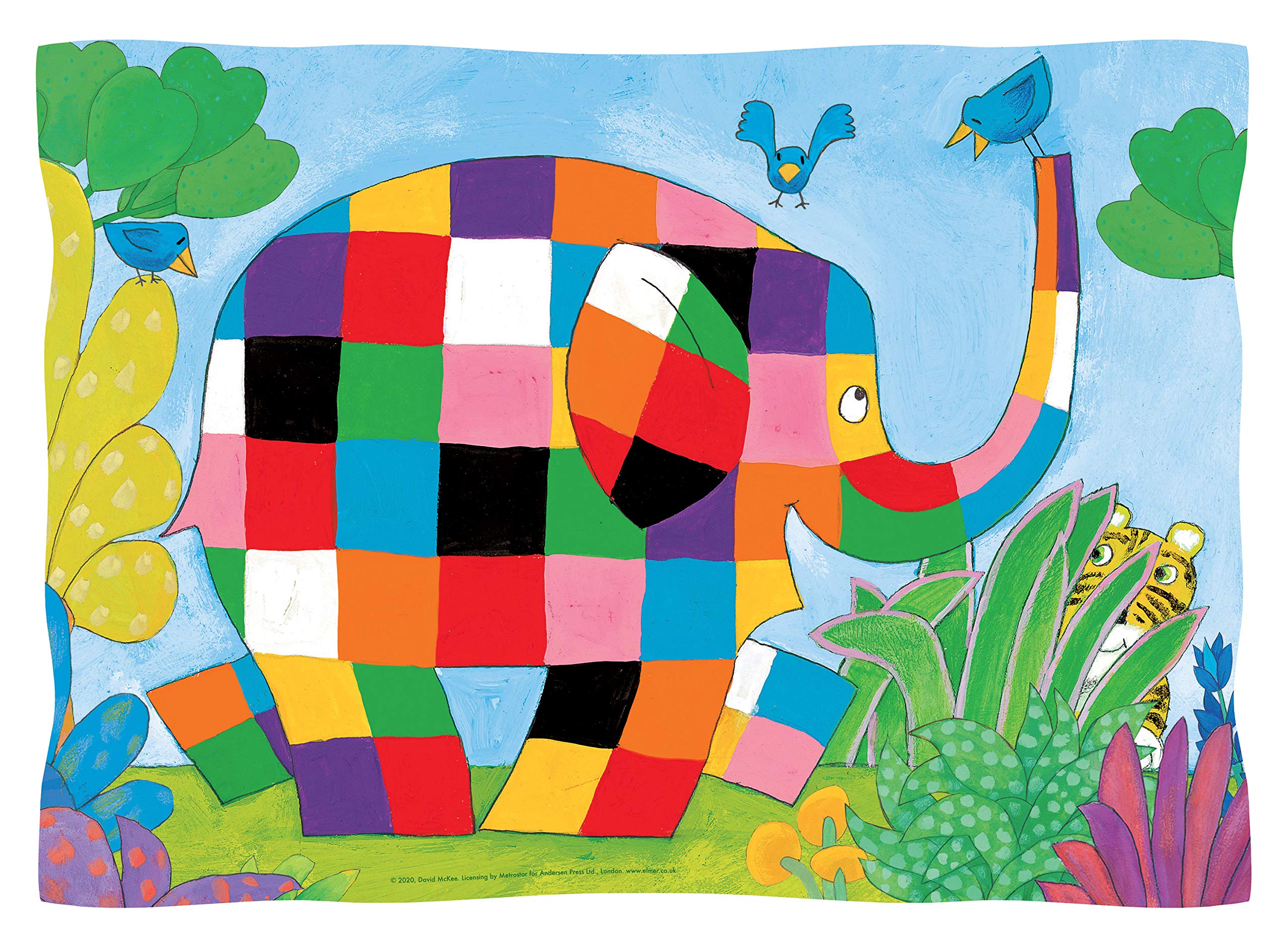 Ravensburger Elmer - My First Floor Puzzle - 16 Piece Jigsaw Puzzle for Kids Aged 2+ 2
