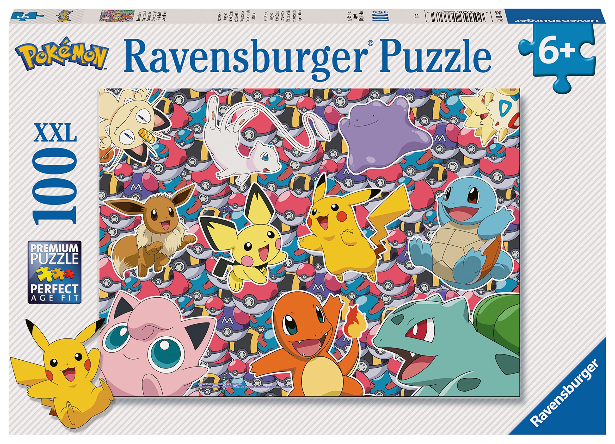 Ravensburger Pokemon XXL 100-Piece Jigsaw Puzzle for Kids Age 6+ | 49 x 36cm 1