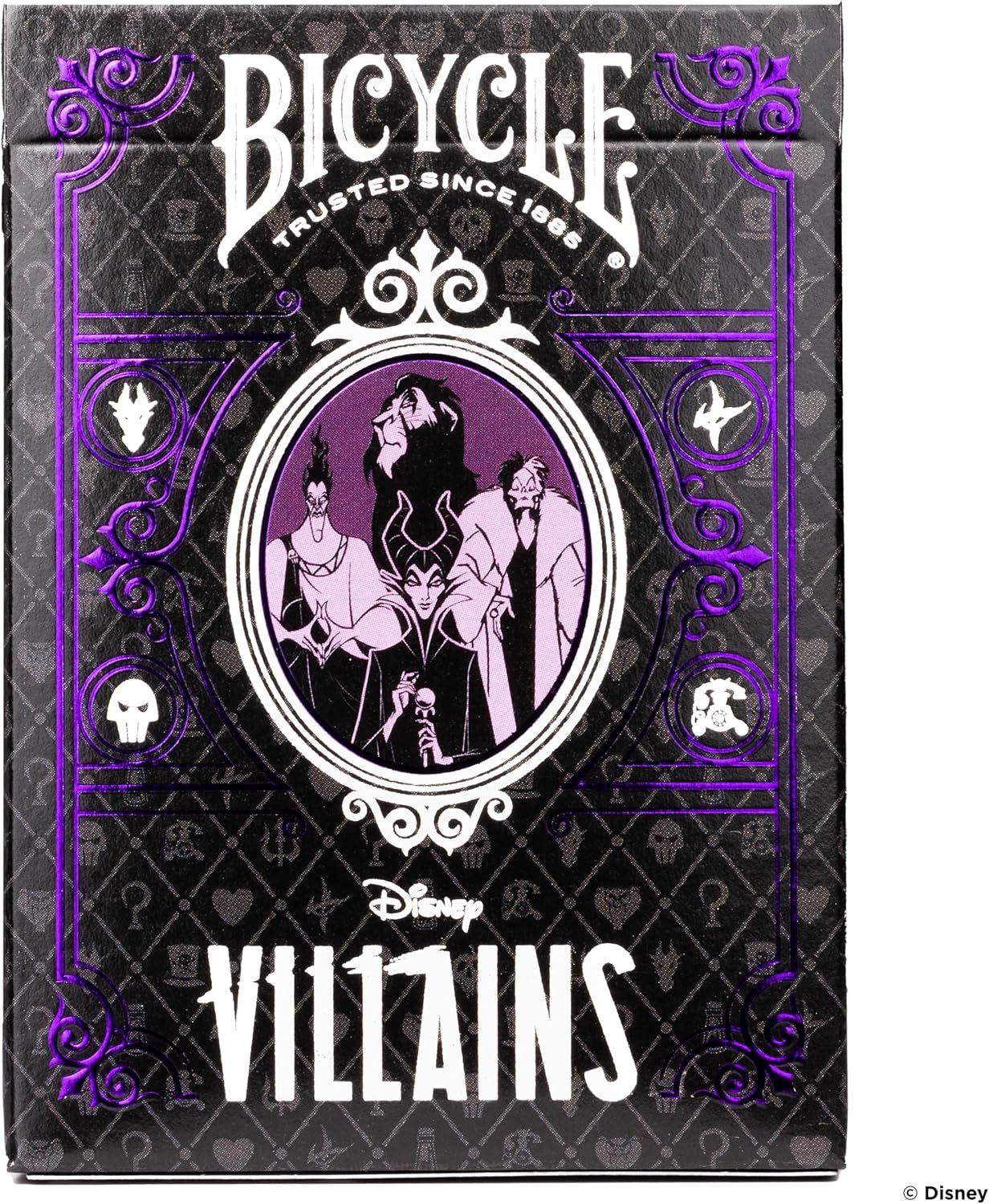 Bicycle Disney Villains Playing Cards - 52-Card Collectible Deck with Villain-Themed Artwork 9