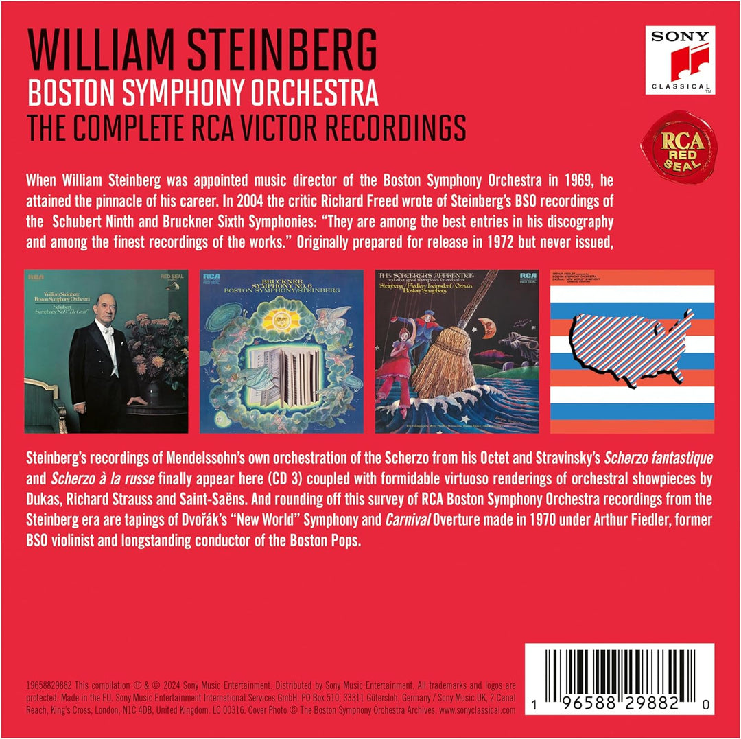 William Steinberg - Boston Symphony Orchestra - The Complete Rca Victor Recordin