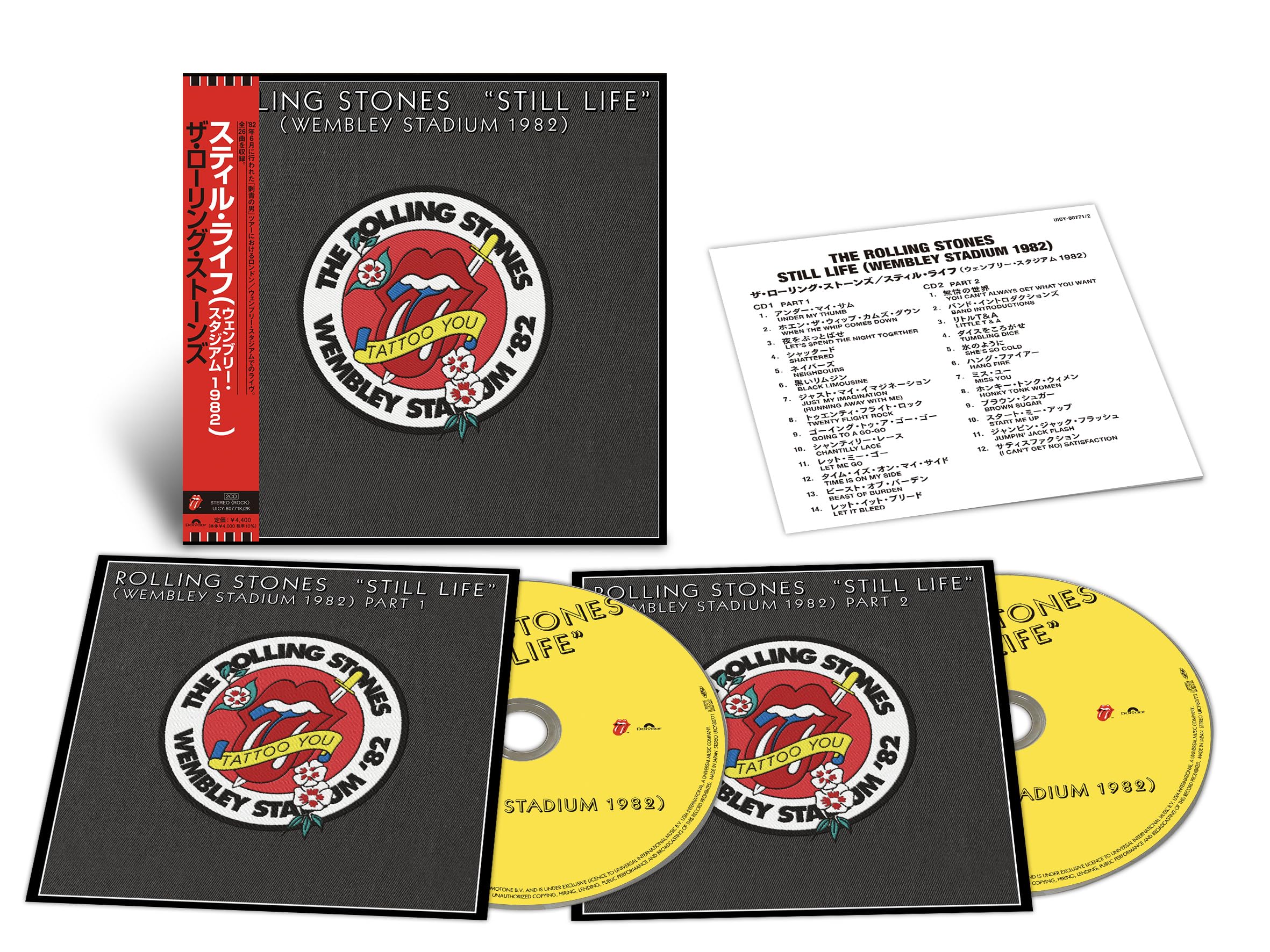 The Rolling Stones - Still Life (Wembley Stadium 1982) [CD] 1