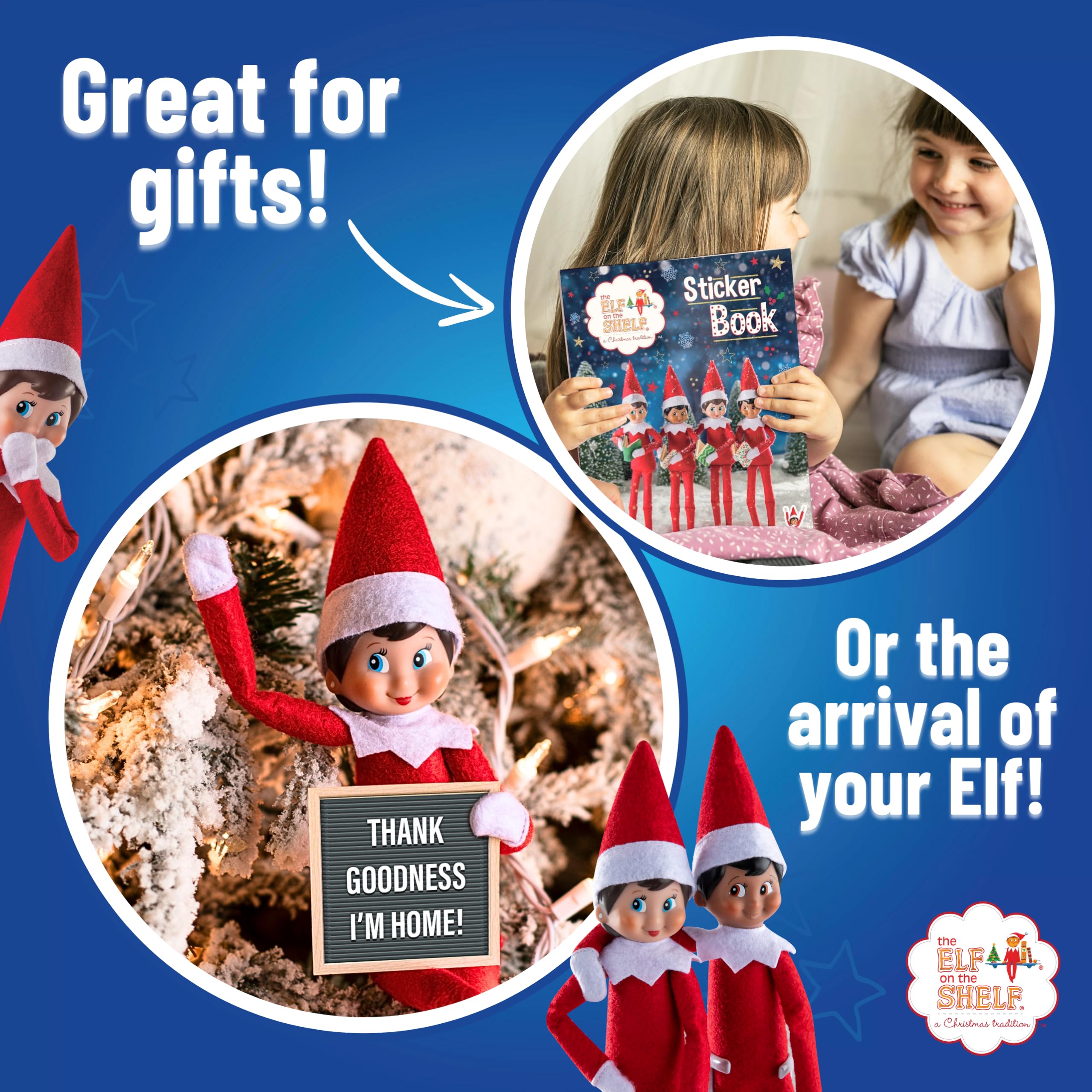 Elf on the Shelf Sticker Colouring Book - Christmas Activity for Kids 13