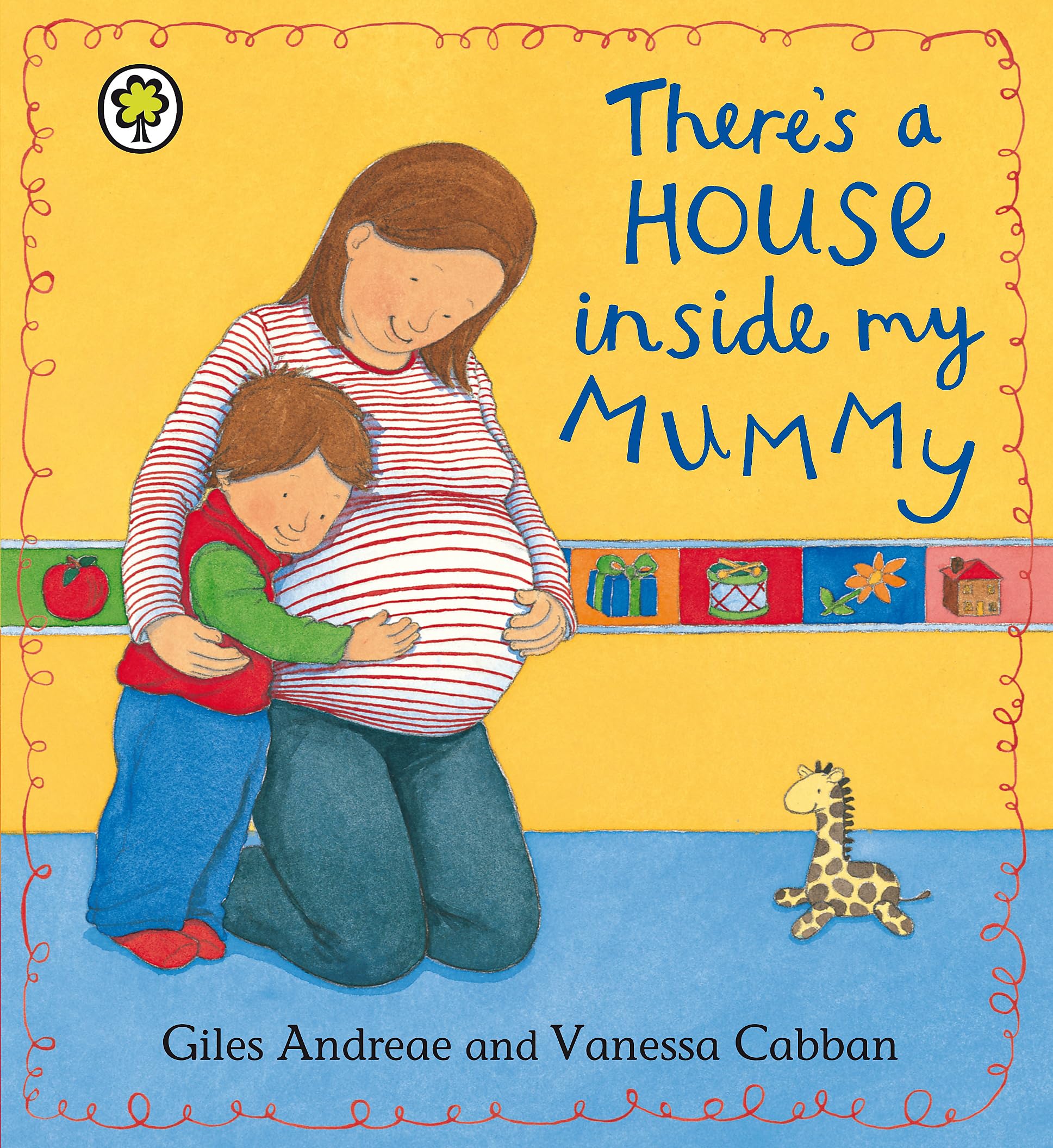 Orchard Books There's A House Inside My Mummy Board Book - Growing Up & Facts of Life