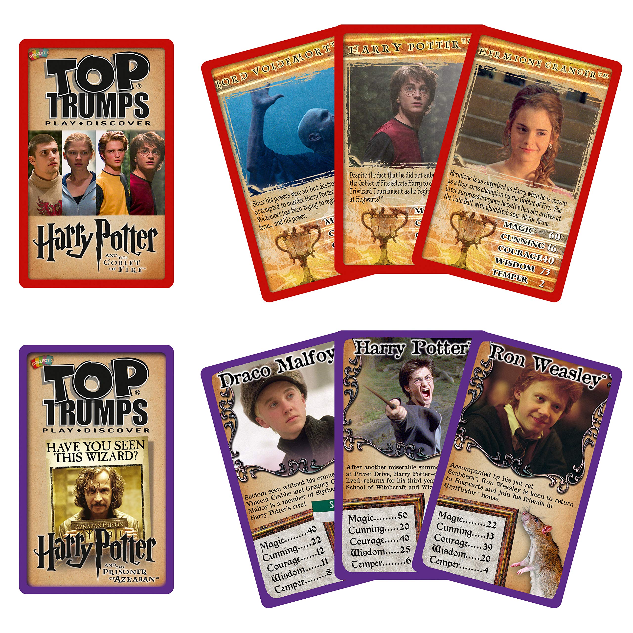 Top Trumps Harry Potter Gryffindor Top Trumps Collectors Tin Card Game 4