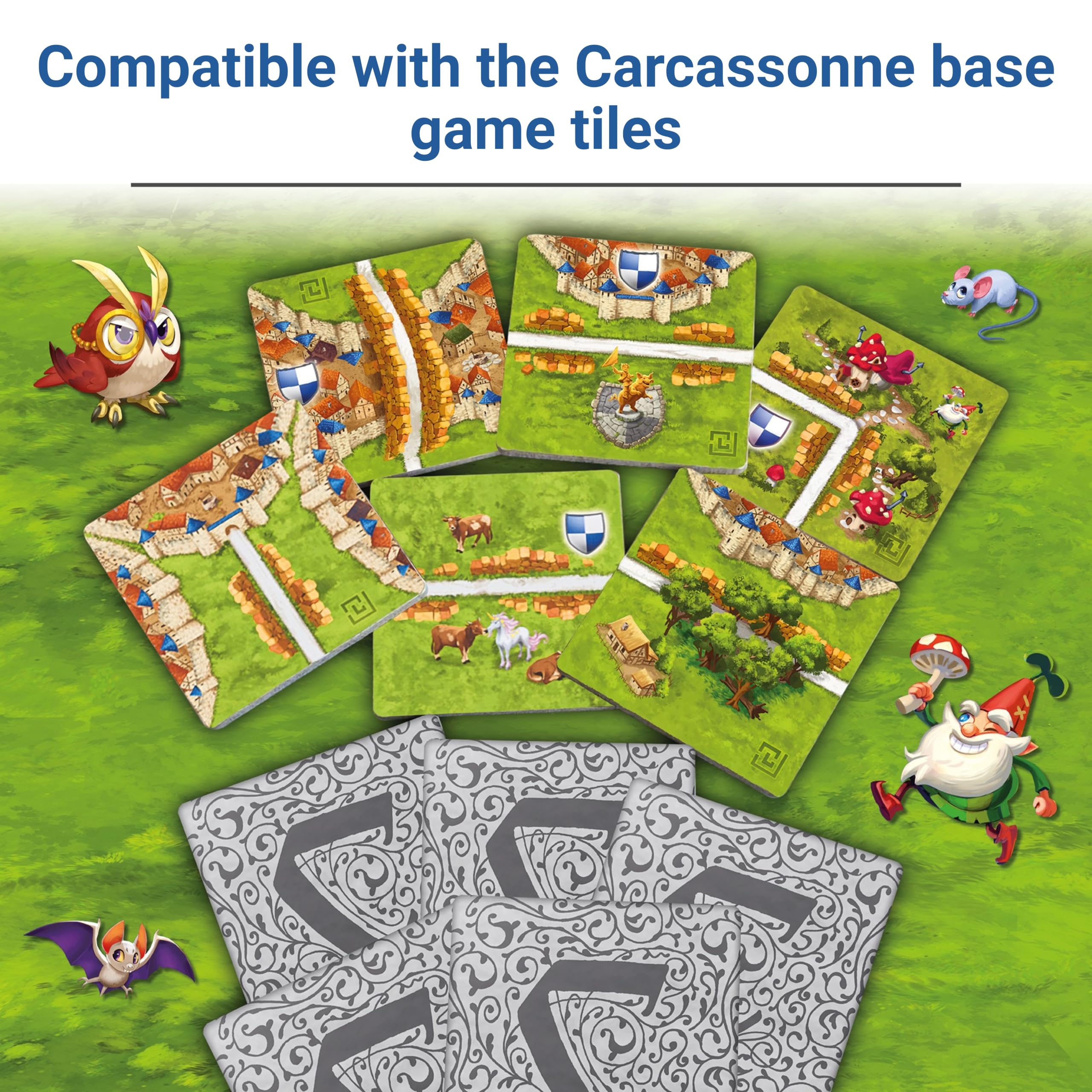Ravensburger Carcassonne Labyrinth - Family Board Game for Ages 8+, 2-4 Players 4