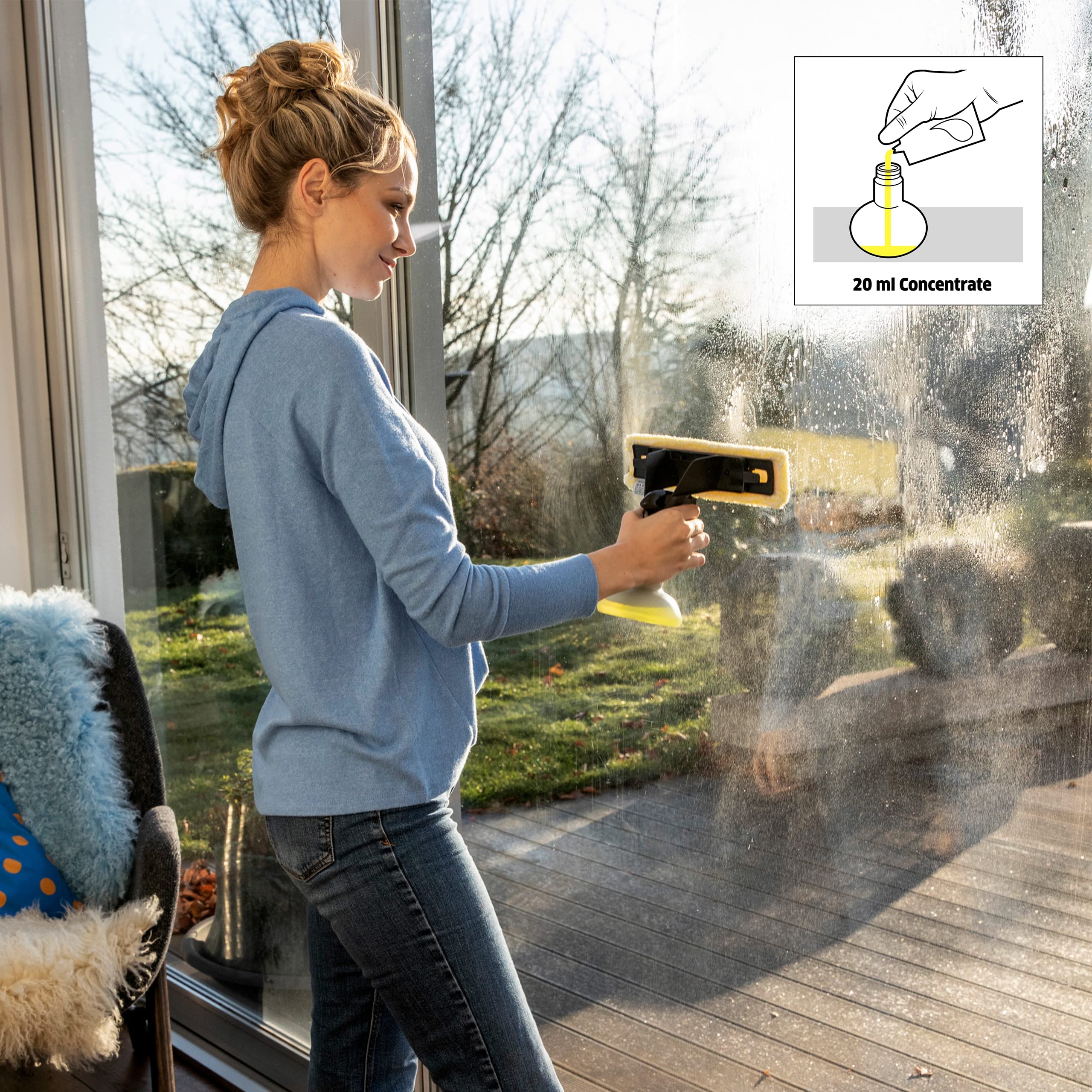 Kärcher - 500 ml Glass Cleaning Concentrate for Window Vac 6