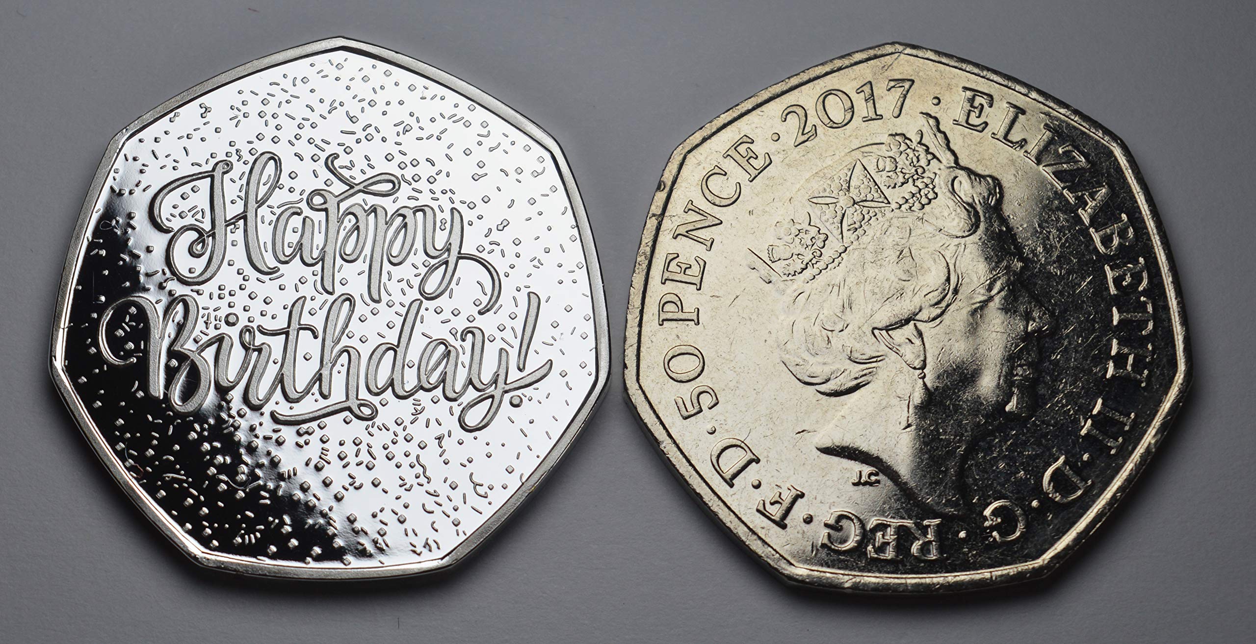 The Commemorative Coin Company 40th Birthday .999 Silver Commemorative Coin - Proof Finish with 24ct Gold and Faux Pearl 8