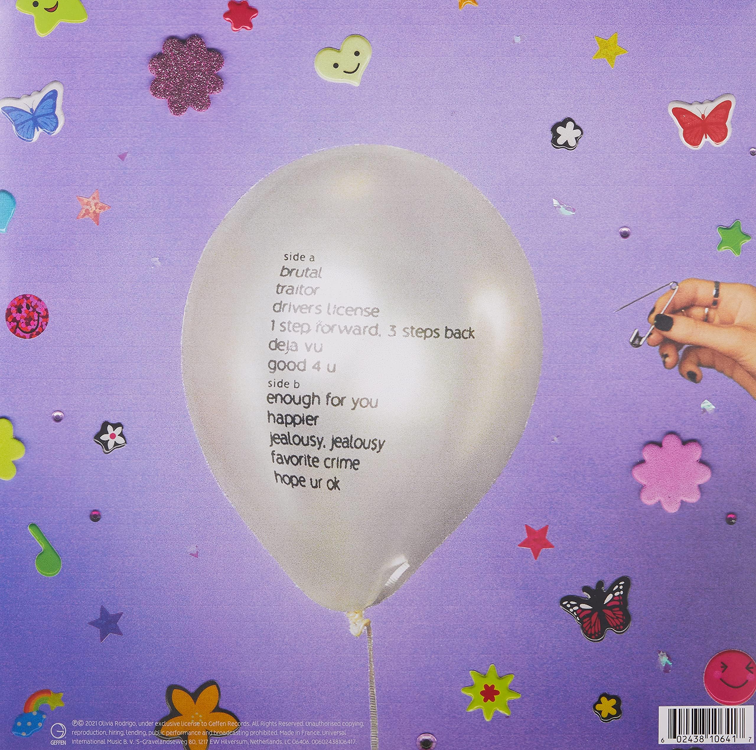 Olivia Rodrigo - SOUR [VINYL] 7