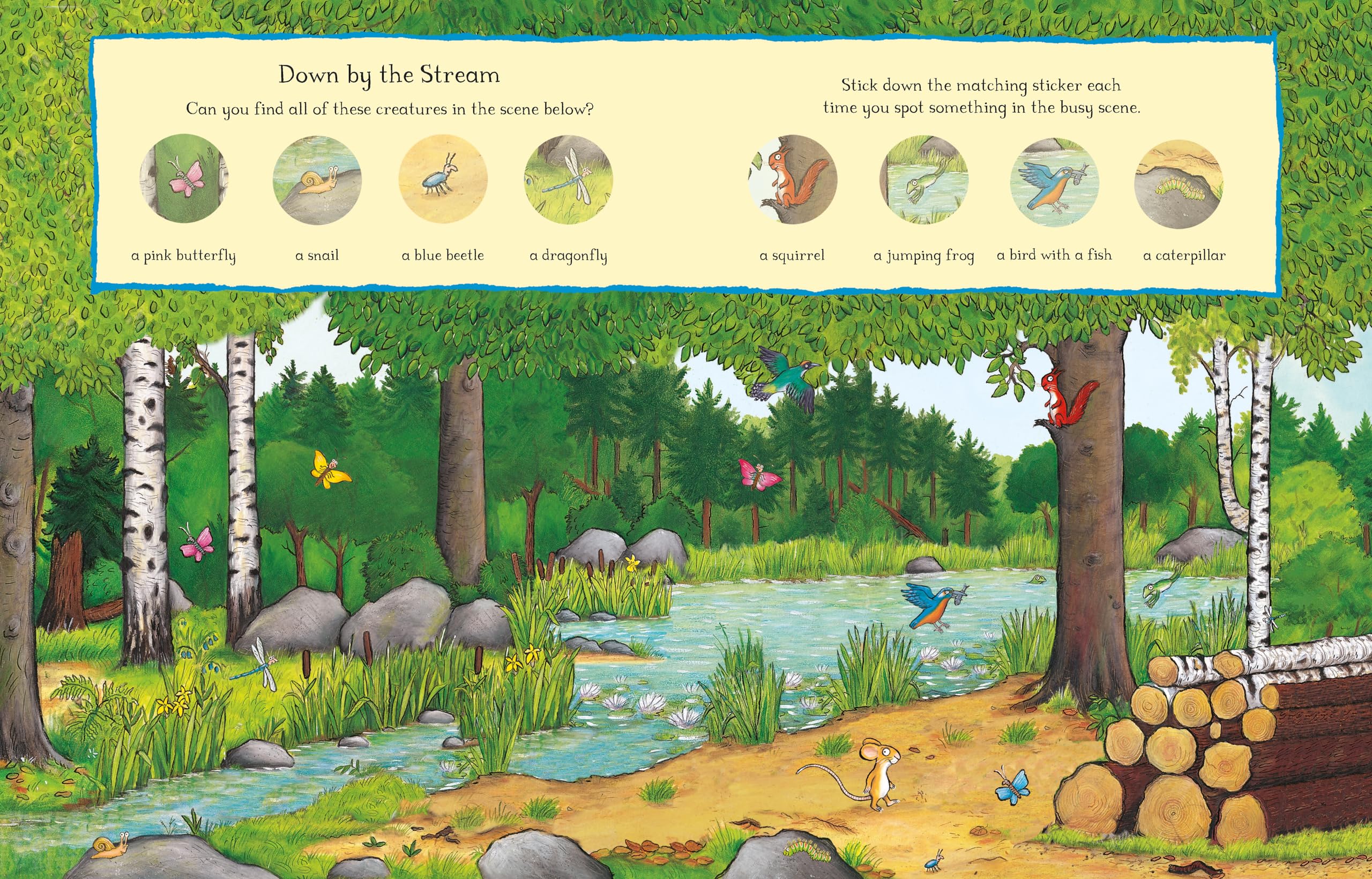 The Gruffalo: A First Sticker Book - Over 250 Stickers | Ages 3-7 | Paperback 3