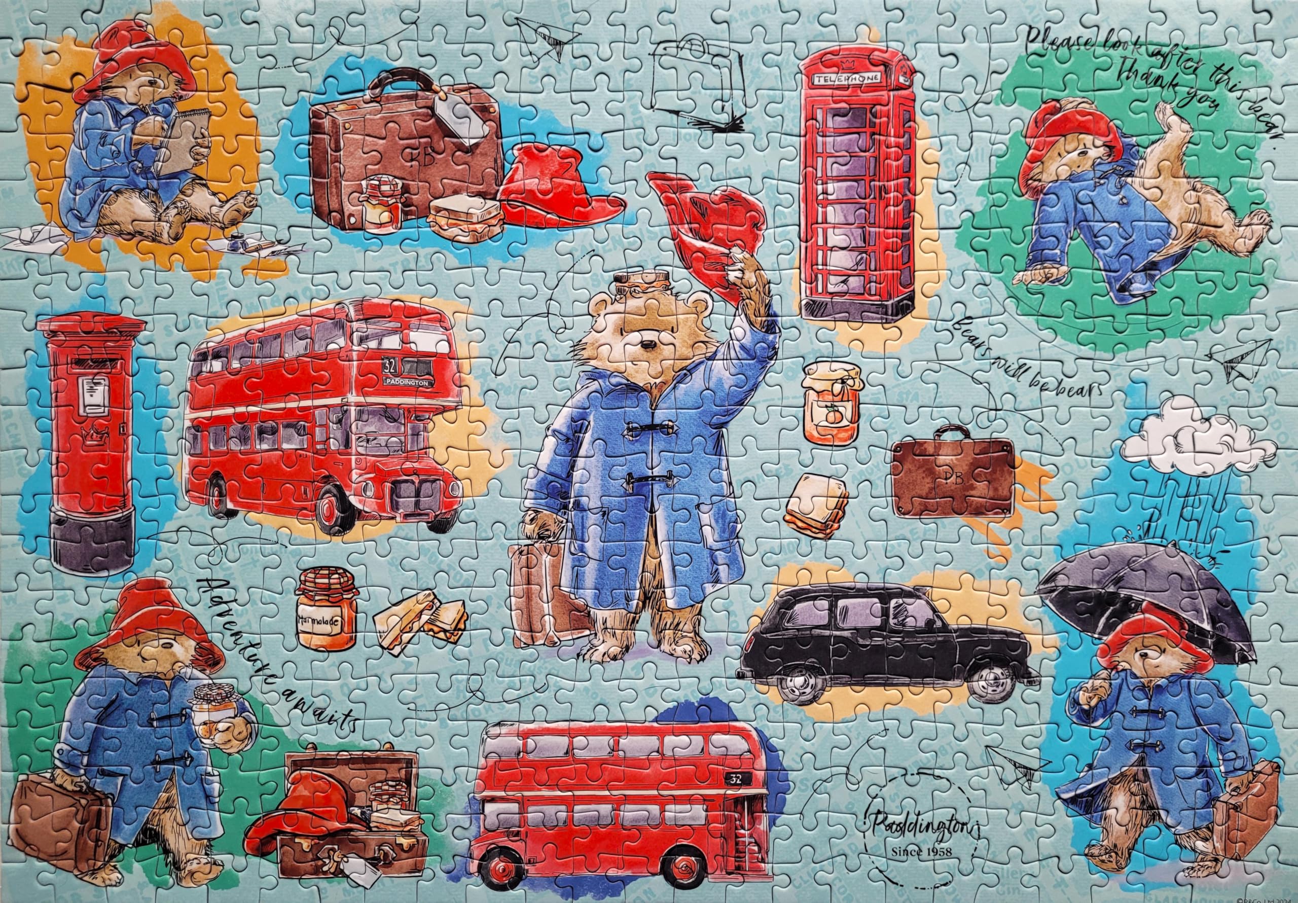 Gibsons Paddington 500 Piece Jigsaw Puzzle - Classic Character | 48x34cm Completed Size | Ages 8+