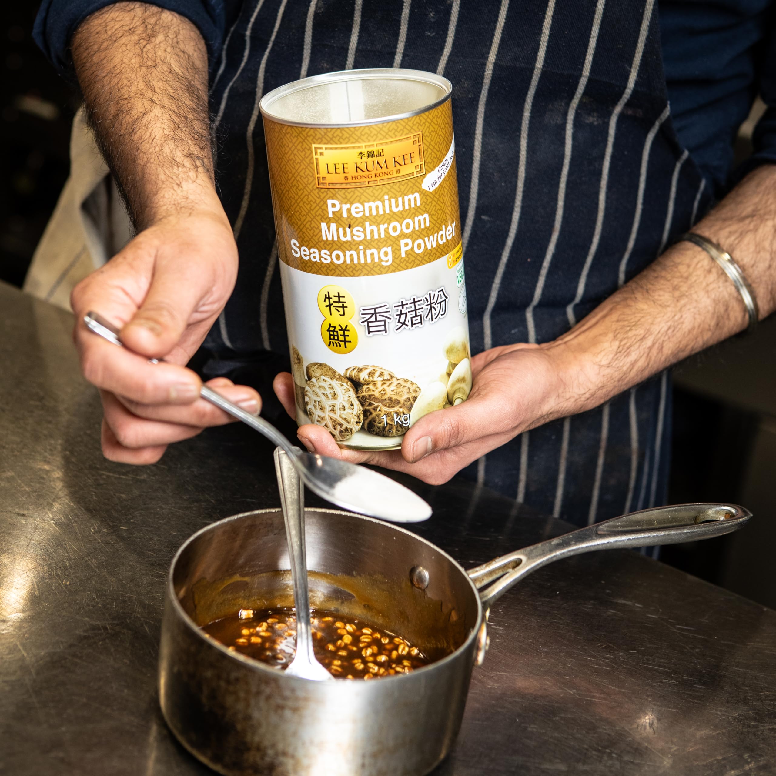 Lee Kum Kee Premium Mushroom Seasoning Powder - Umami Flavour, Vegan & Halal, 1 kg 7