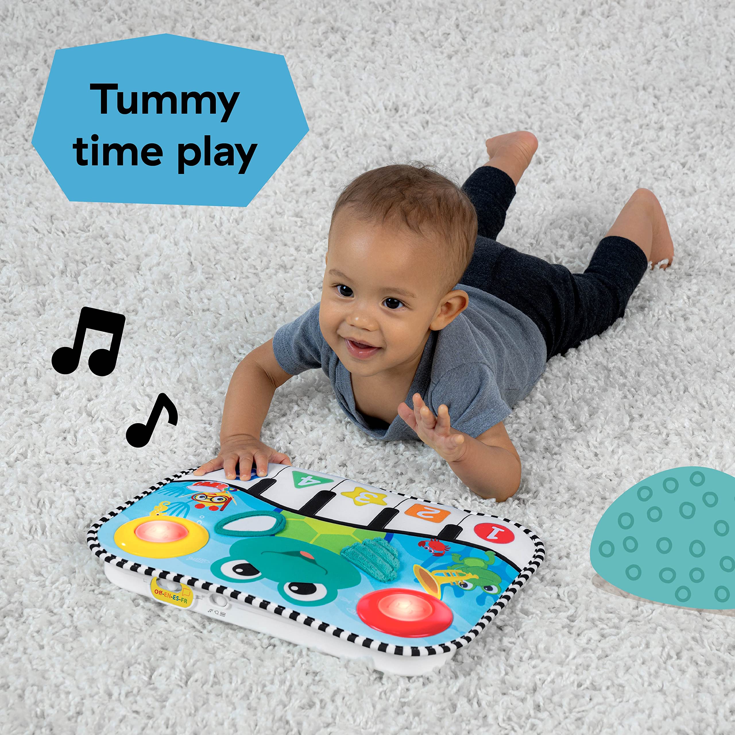 Baby Einstein Ocean Explorers Neptune's Kick & Explore Musical Kick Pad - Educational Toy for 3 Months+ 9