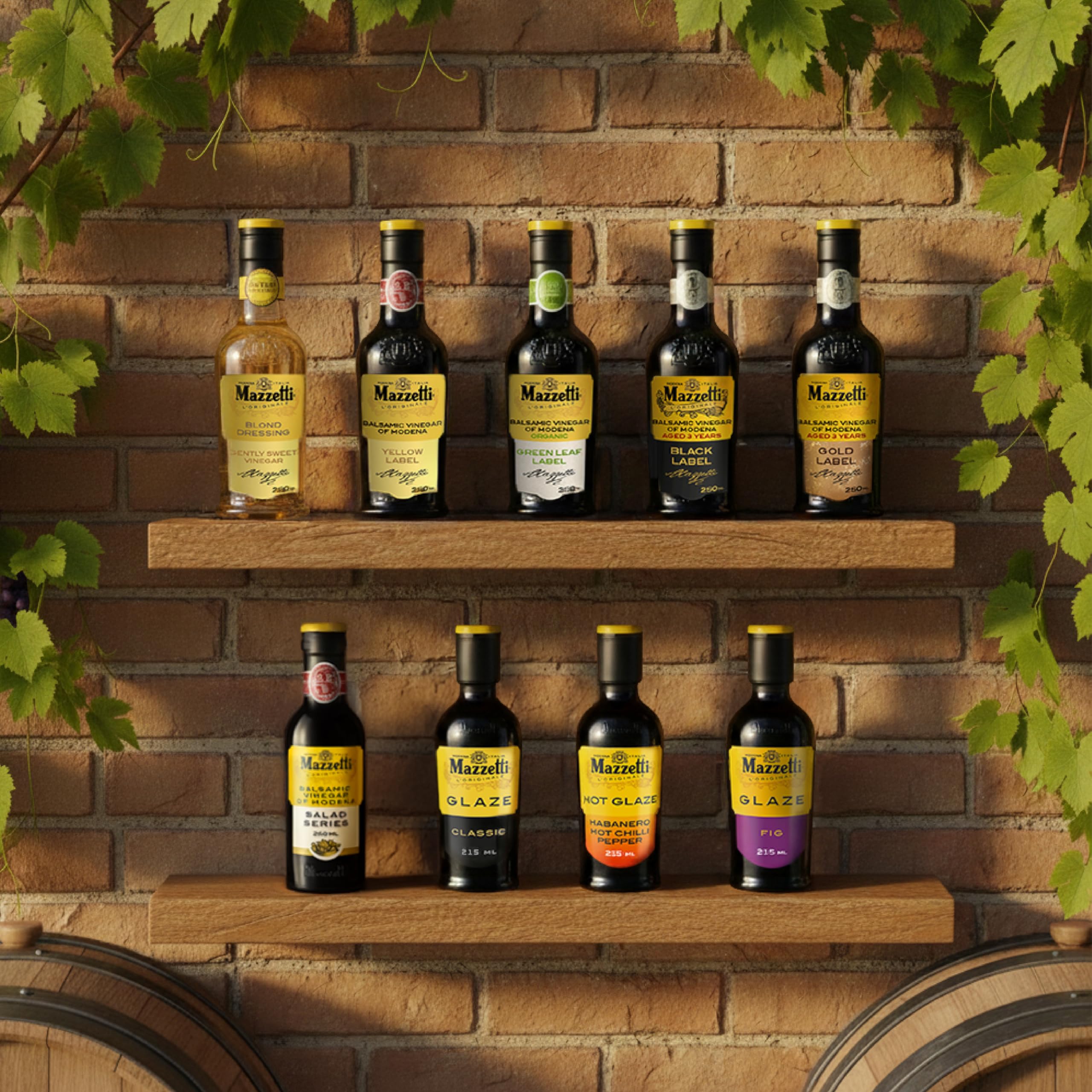 Mazzetti Organic Balsamic Vinegar - 250ml Bottle | Ideal for Salads 5