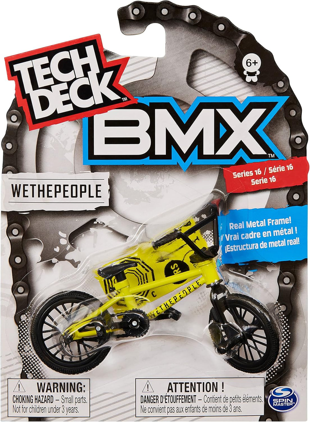 Tech Deck BMX Finger Bike - Authentic Miniature BMX Replica with Trick Handlebars (Styles Vary)