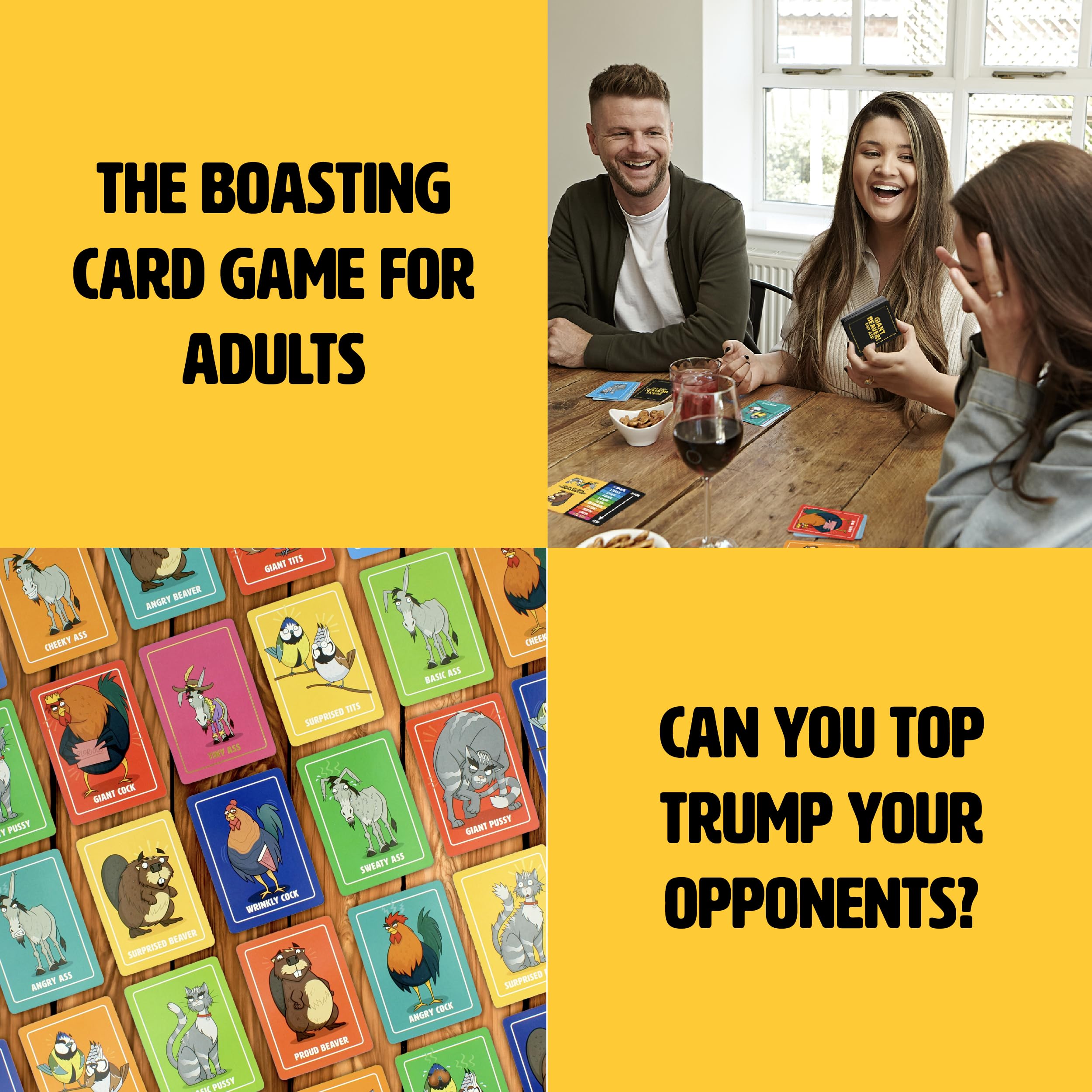 Ginger Fox Giant Beaver Tiny Ass Party Game 9