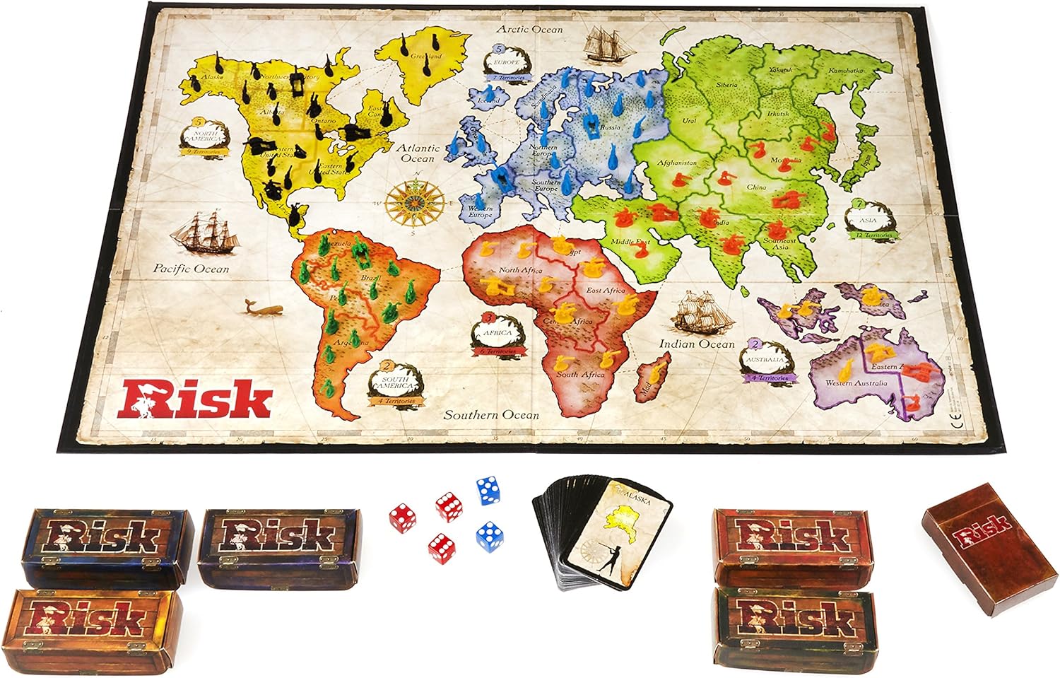 Hasbro Risk Game Board 4