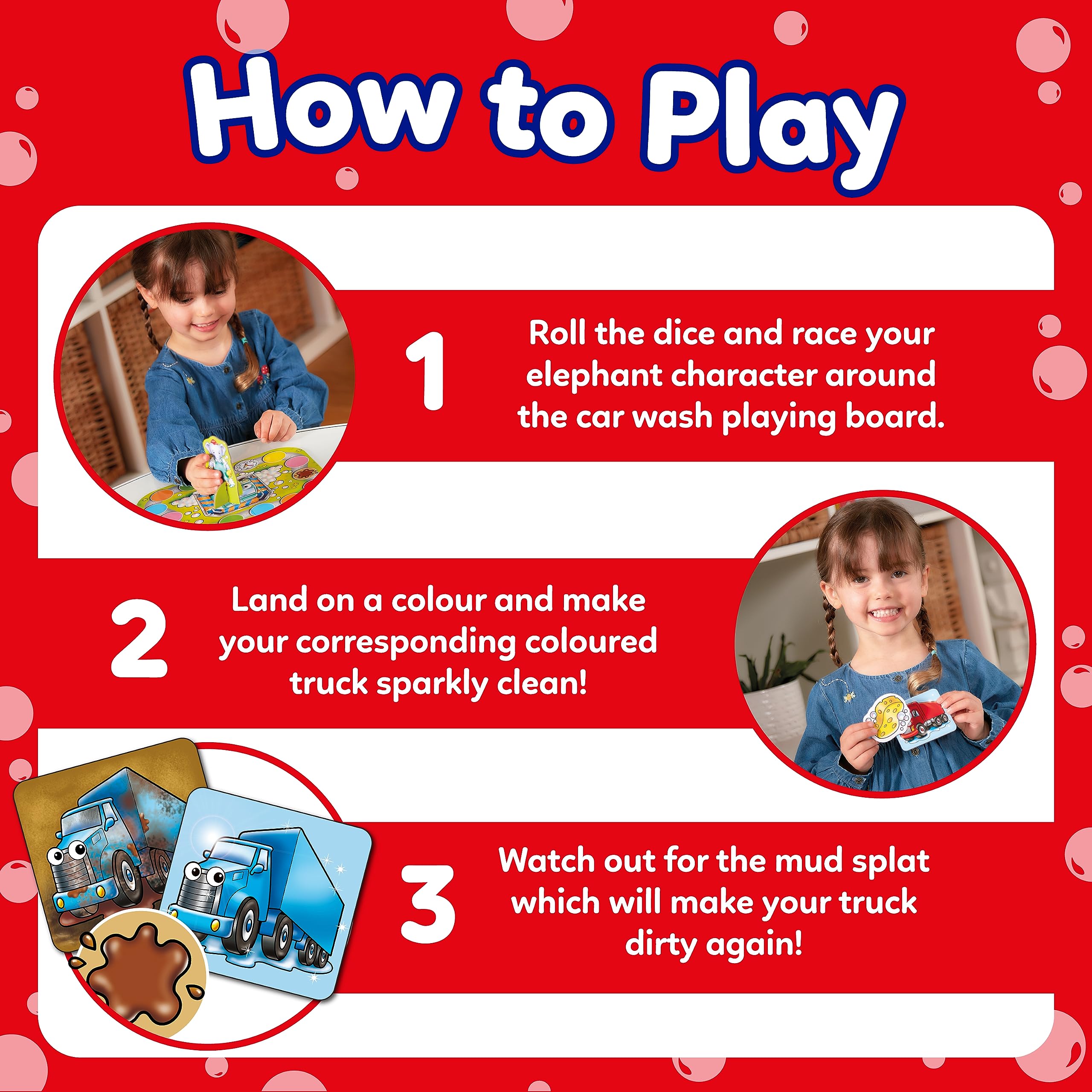 Orchard Toys Mucky Trucks Game - Colour Matching for Ages 3-6 | 2-4 Players 5