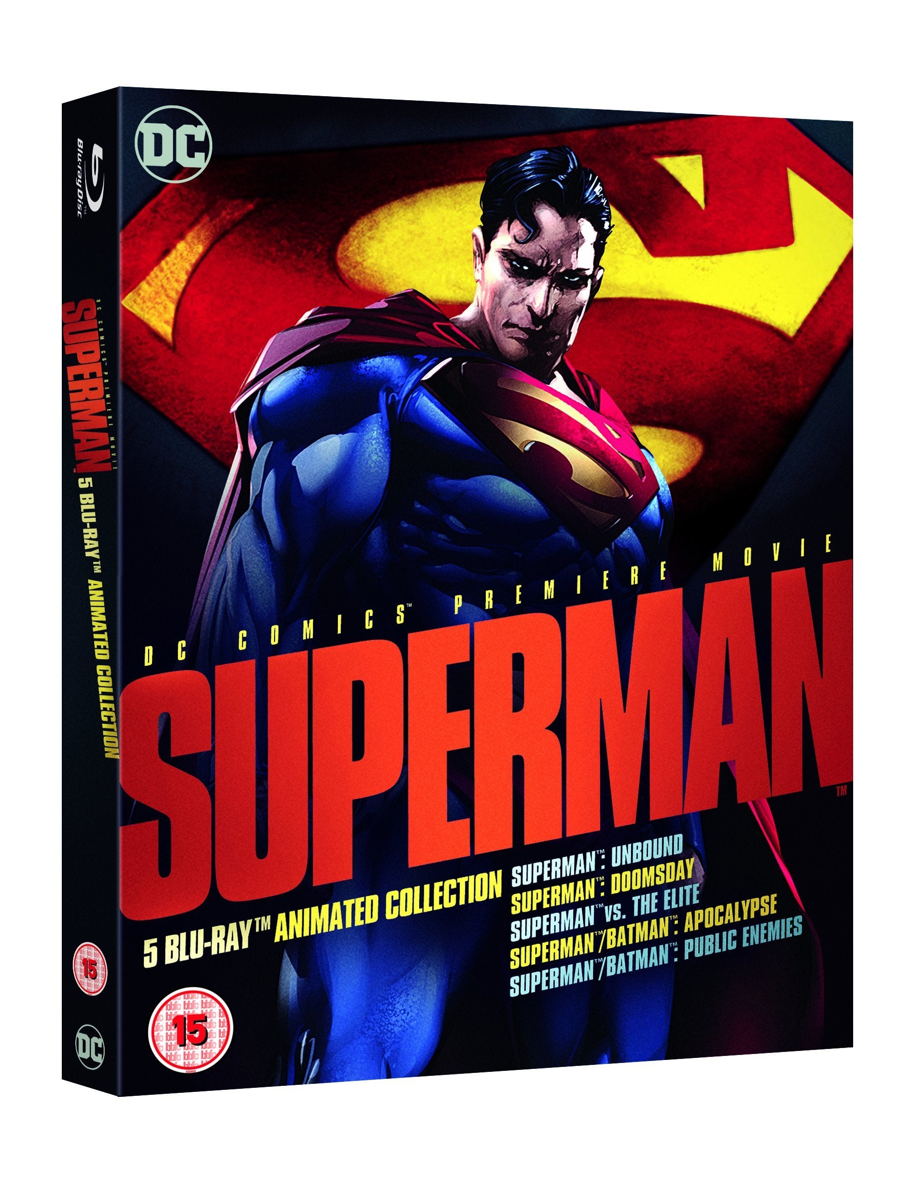 Superman: Animated Collection [5 Filme] - Action/Superheld [Blu-ray] 3