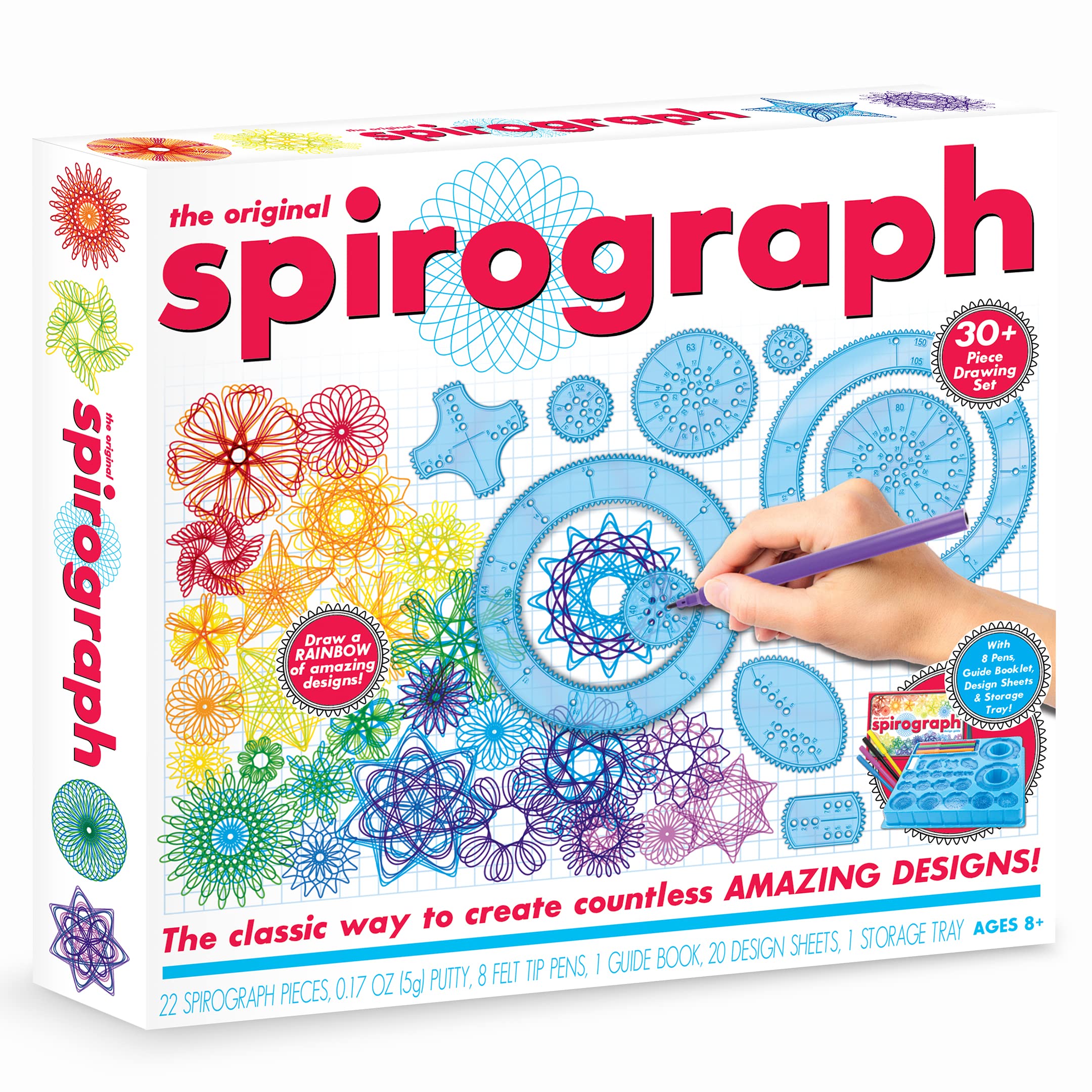 Spirograph Original - 30+ Piece Drawing Set for Ages 8+ 5