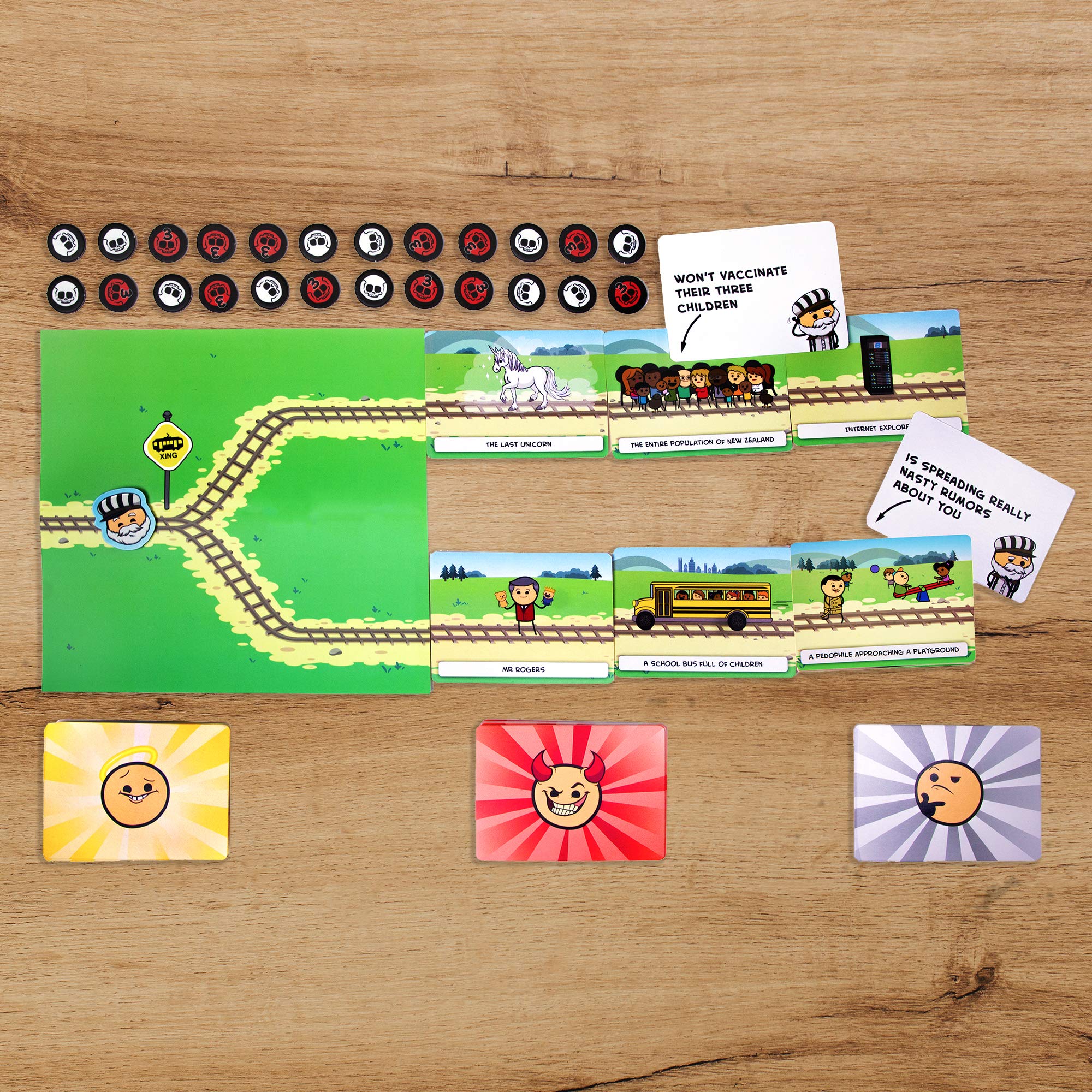 Lucky Duck Games Trial by Trolley Card Game 5