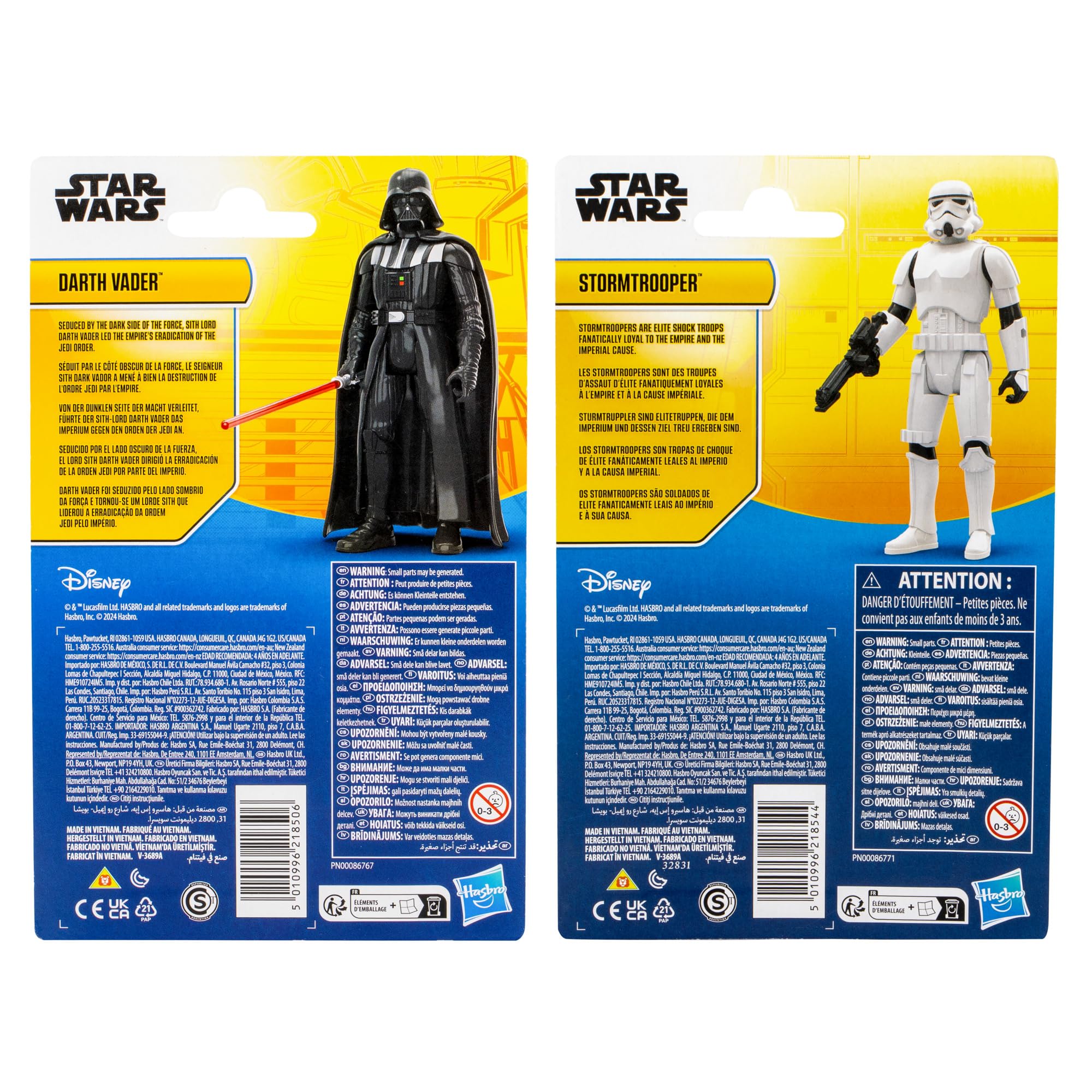 Star Wars Epic Hero Series Darth Vader & Stormtrooper 4-Inch Action Figures Multipack 5