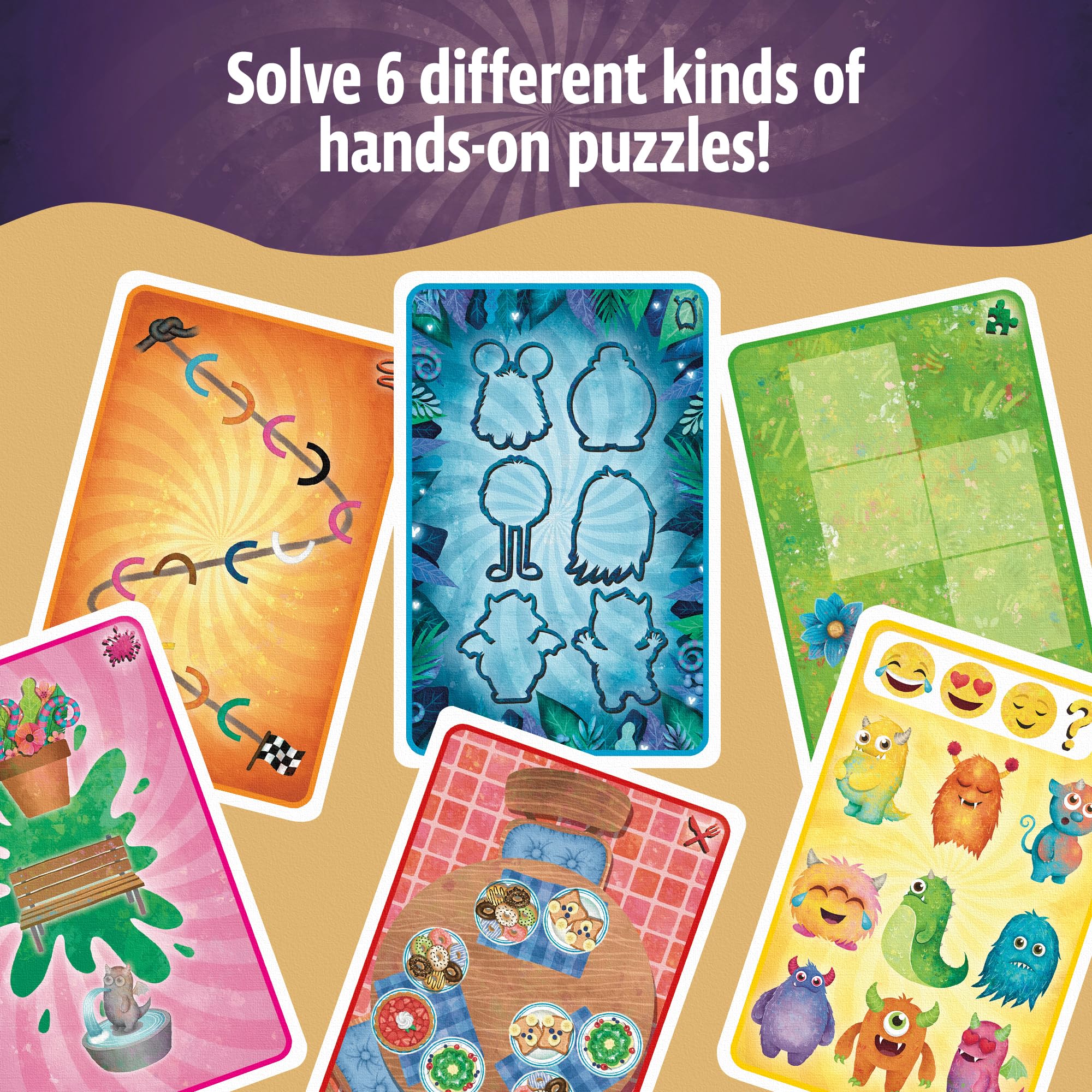 Thames & Kosmos EXIT: Kids - Riddles in Monsterville Escape Room Card Game 6