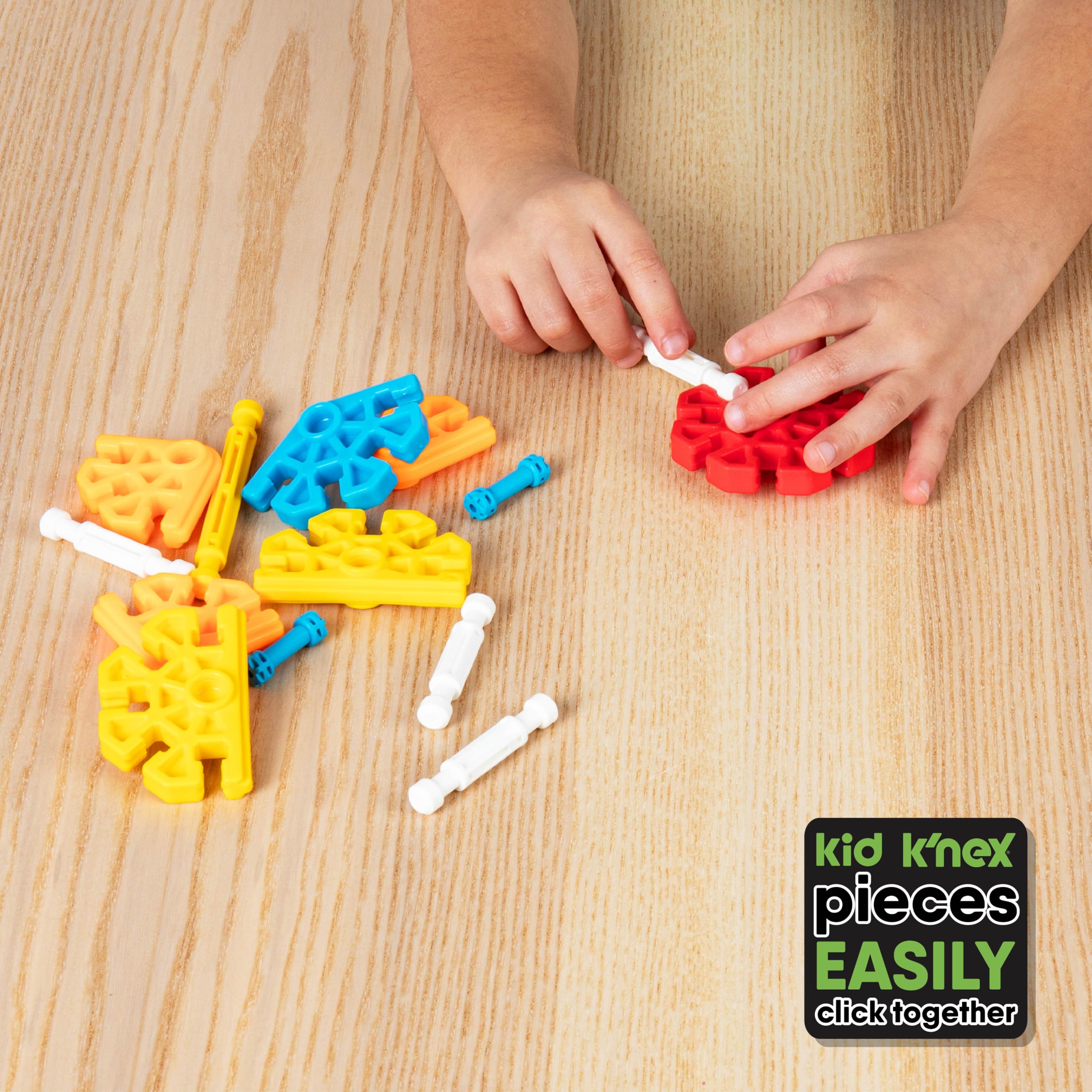 Kid K'NEX 50 Build Budding Builders Set - Educational Building Toys for Kids 3+ 13