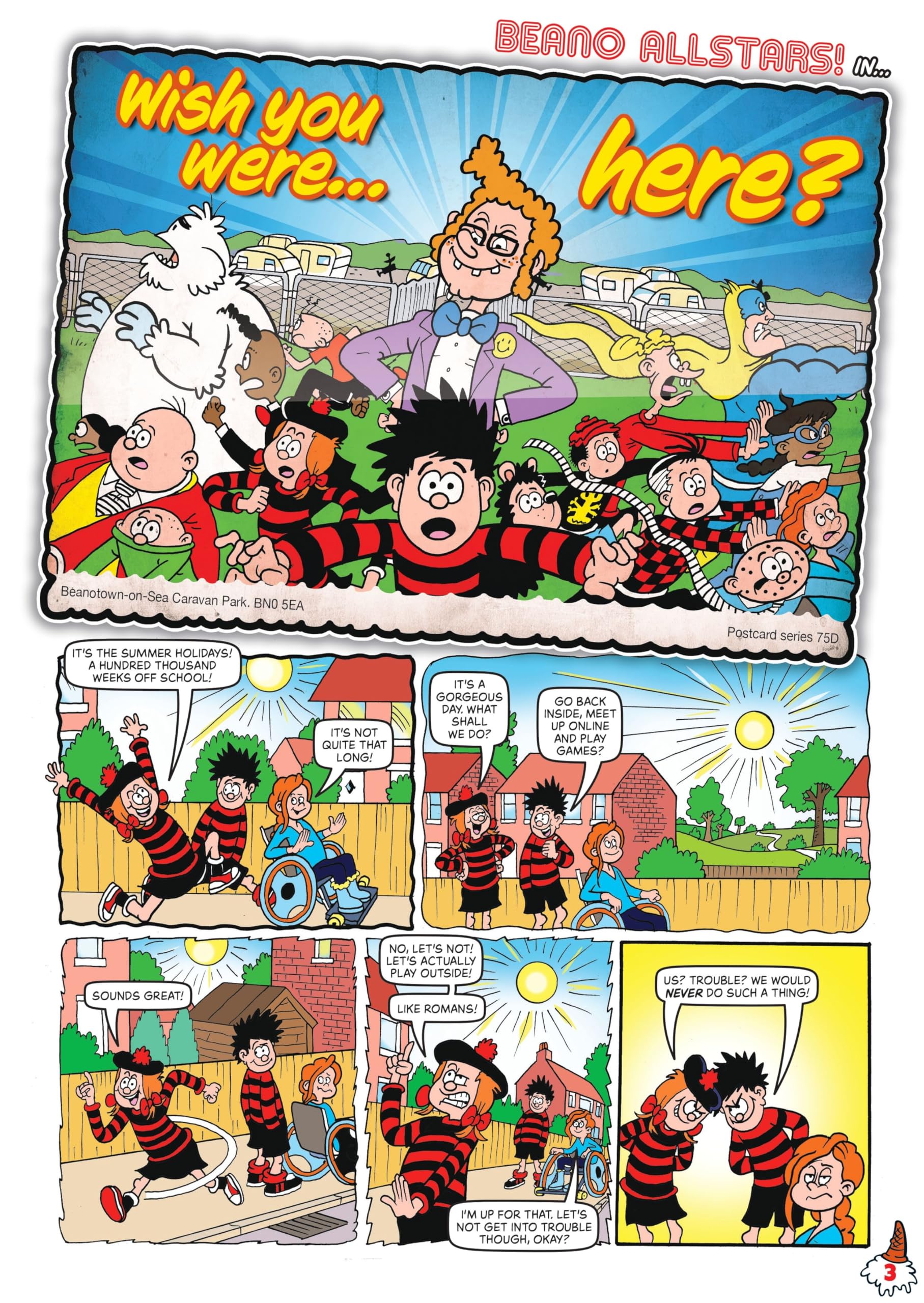 DC Thomson Beano Summer Activity Special 2026 - 68 Pages Comic Collection | Age 6+