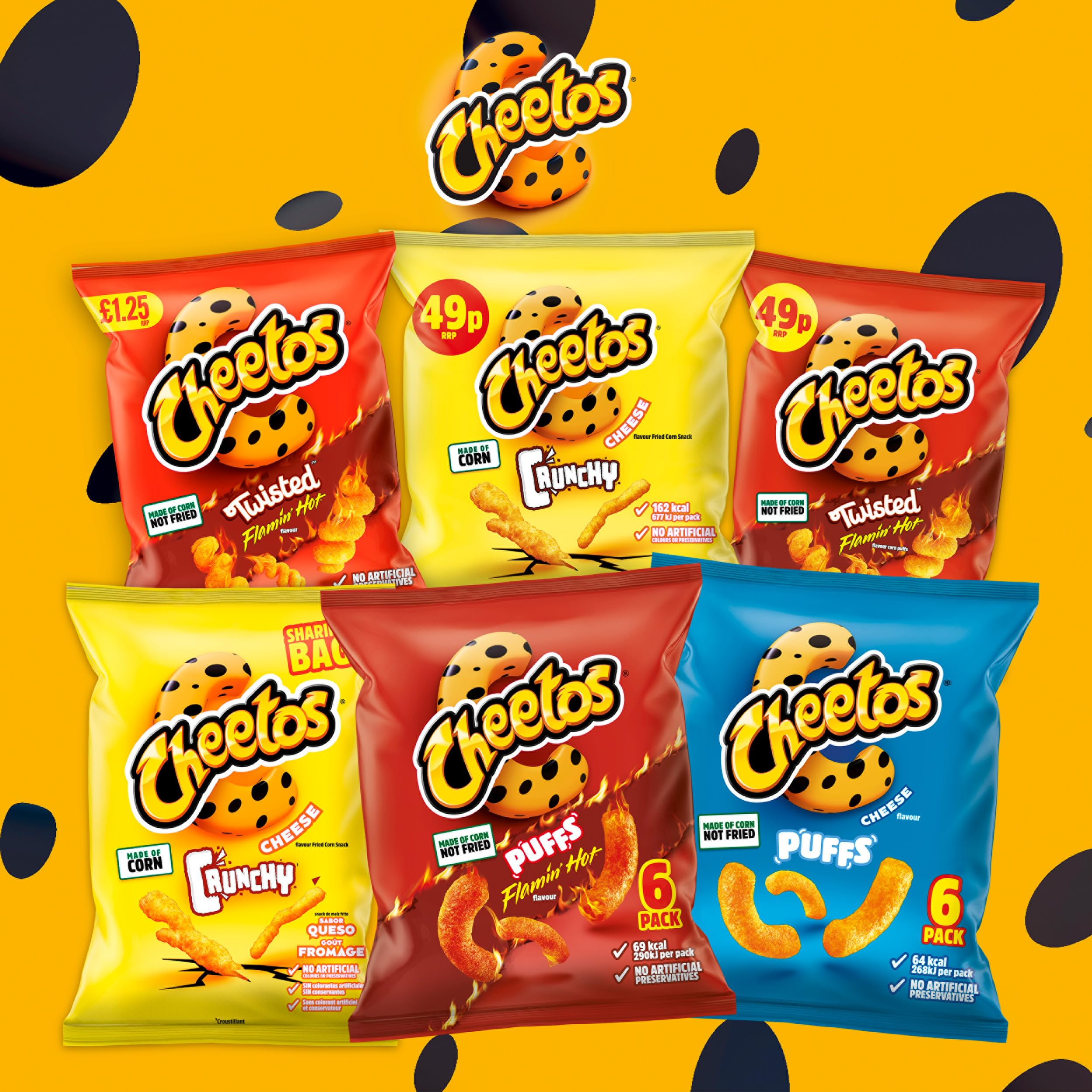 Cheetos - Crunchy Cheese Snacks 30g (Case of 30) 7