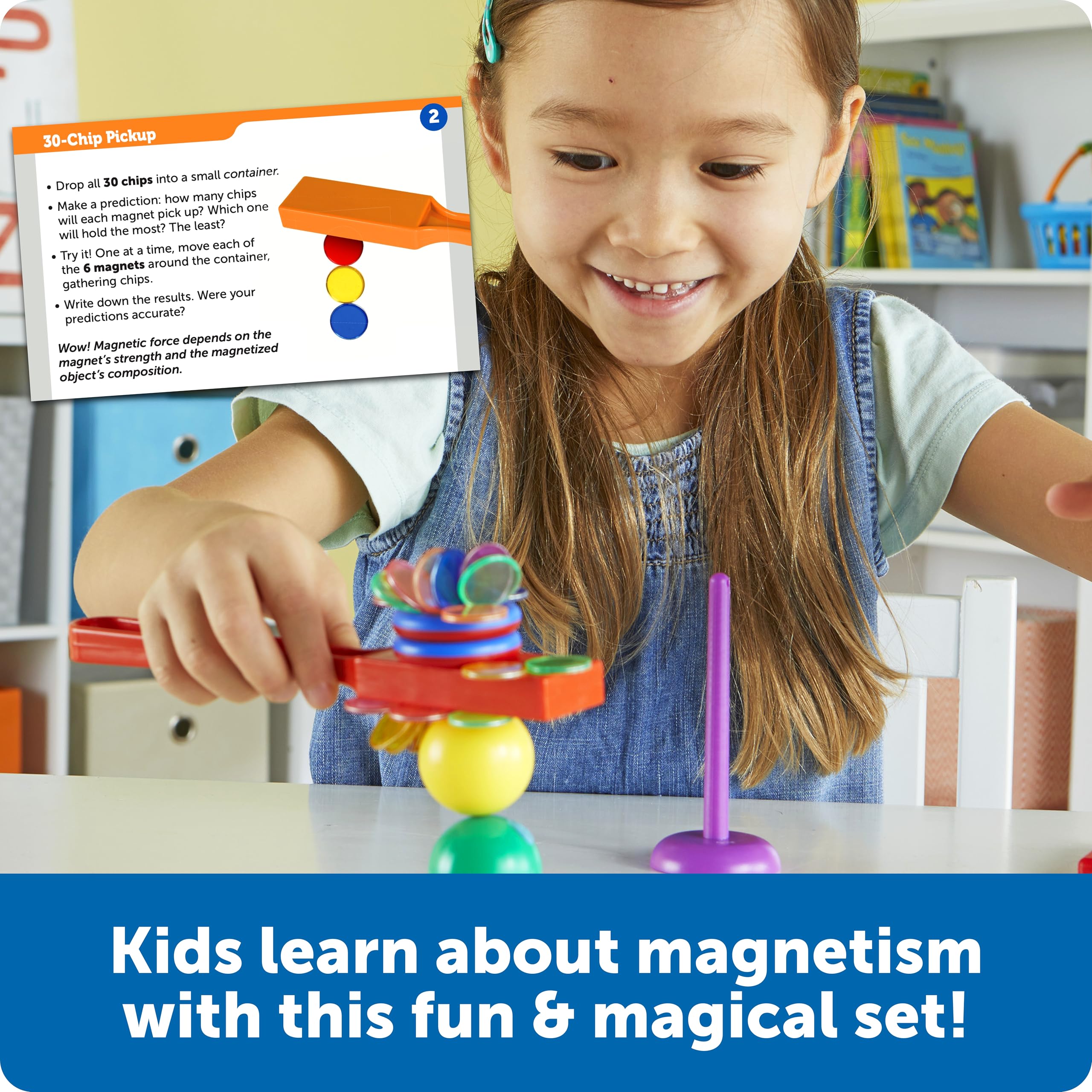 Learning Resources Magnet Movers STEM Explorers - Educational Magnet Science Kit for Ages 5+ 8