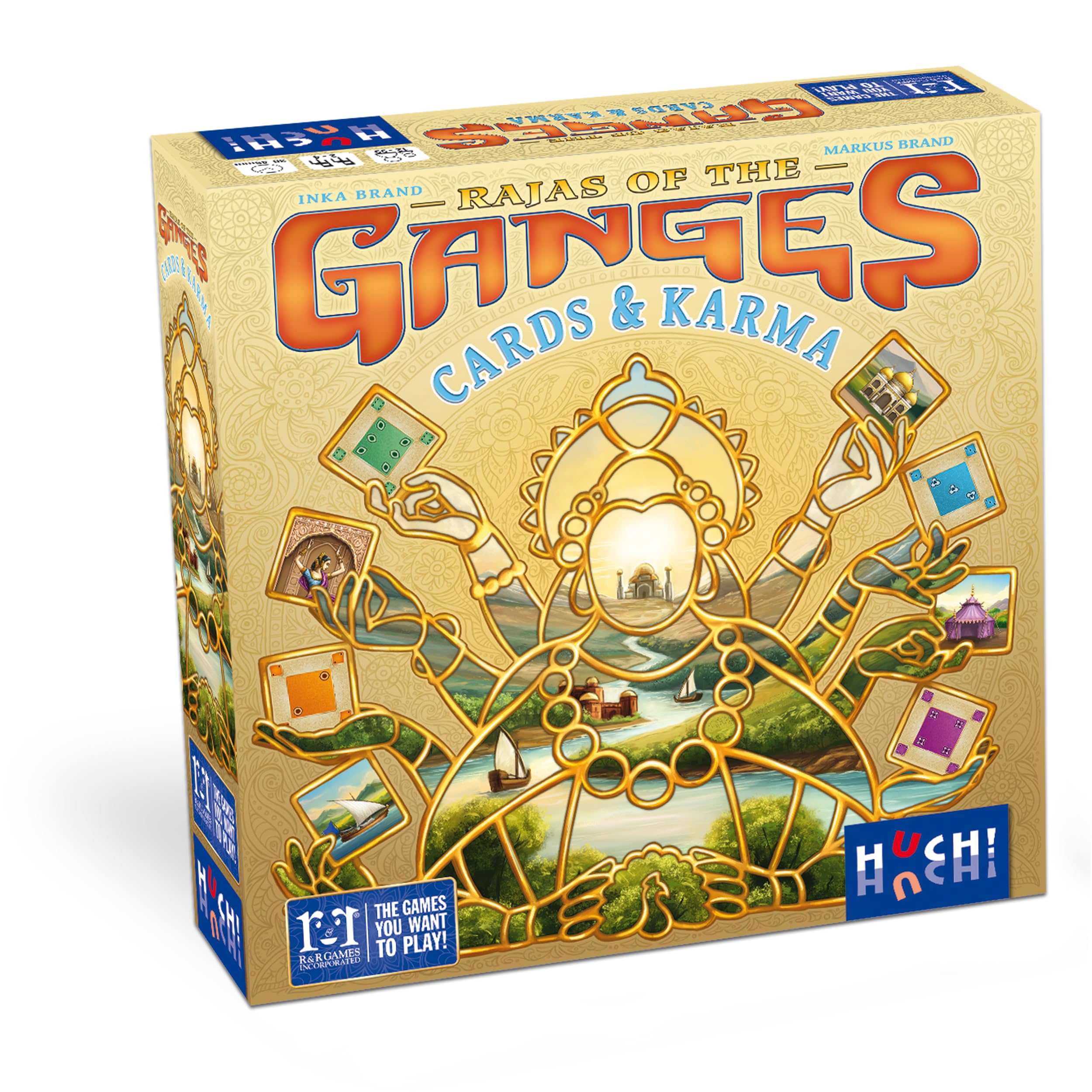 HUCH! Rajas of the Ganges - Cards & Karma Card Game