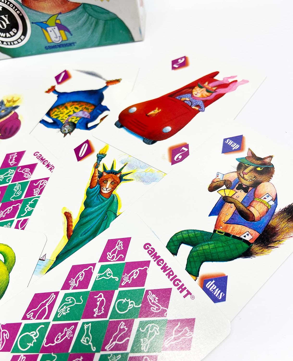 Gamewright Rat-a-tat Cat Card Game | Family Strategy Game for 2-6 Players | Ages 6+ 5