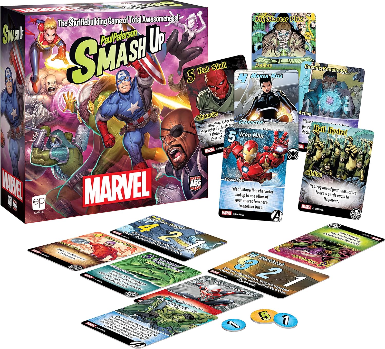 USAopoly Smash Up: Marvel Board Game 13