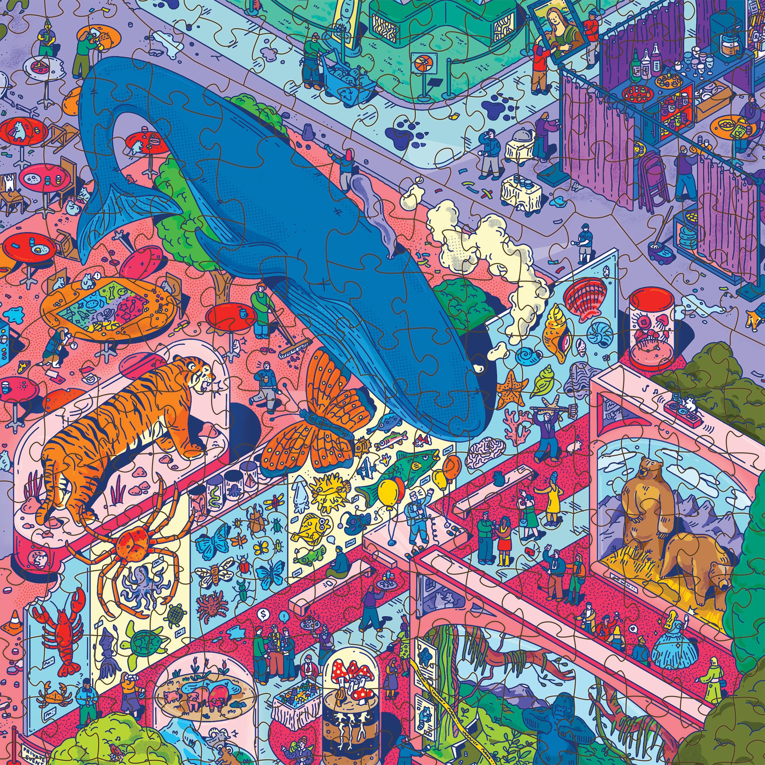 The Awakened Artifacts - 1000-Piece Magic Puzzle with Visual Illusion Ending 8