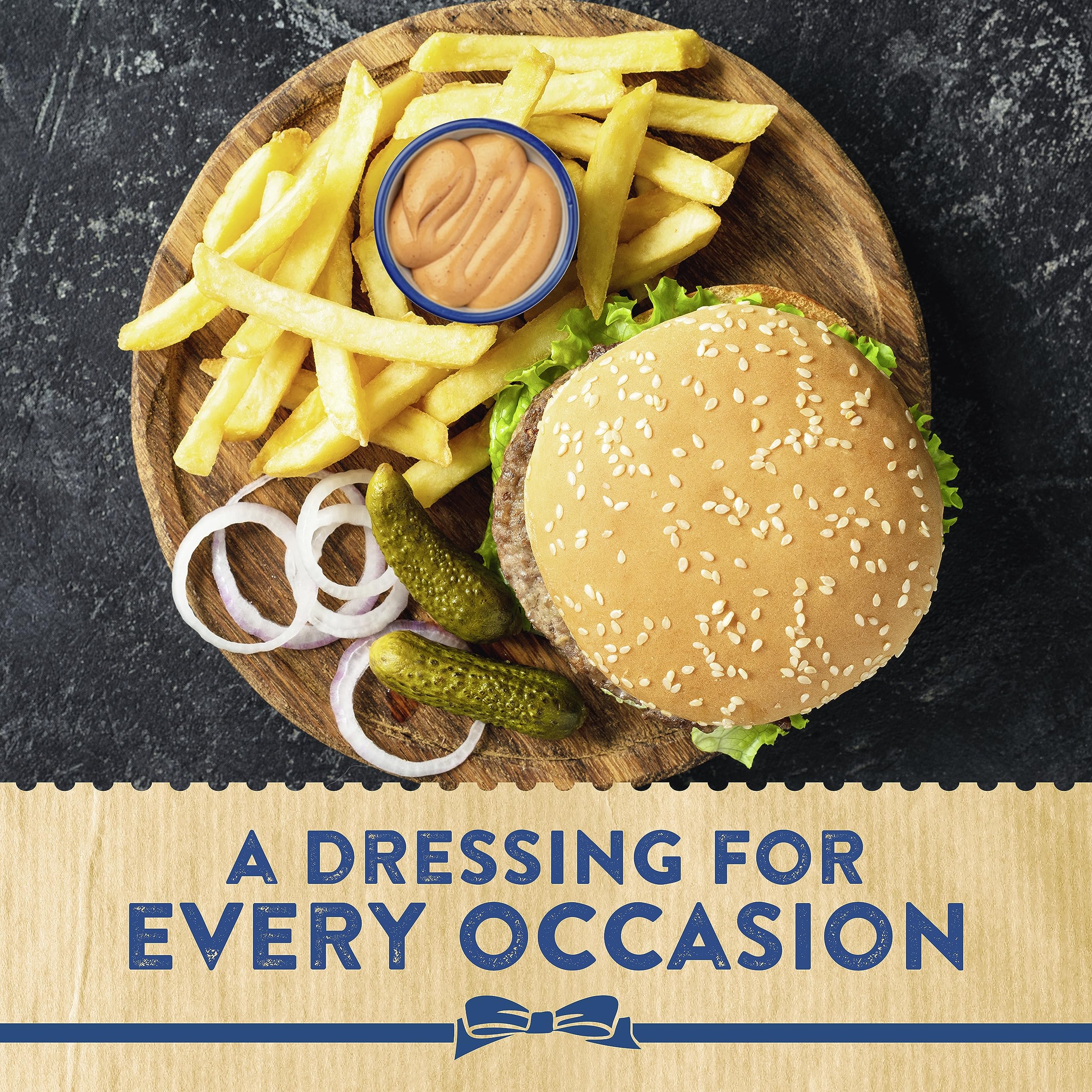 Hellmann's Real Thousand Island Salad Dressing & Dip - Vegetarian Condiment, 250g 8