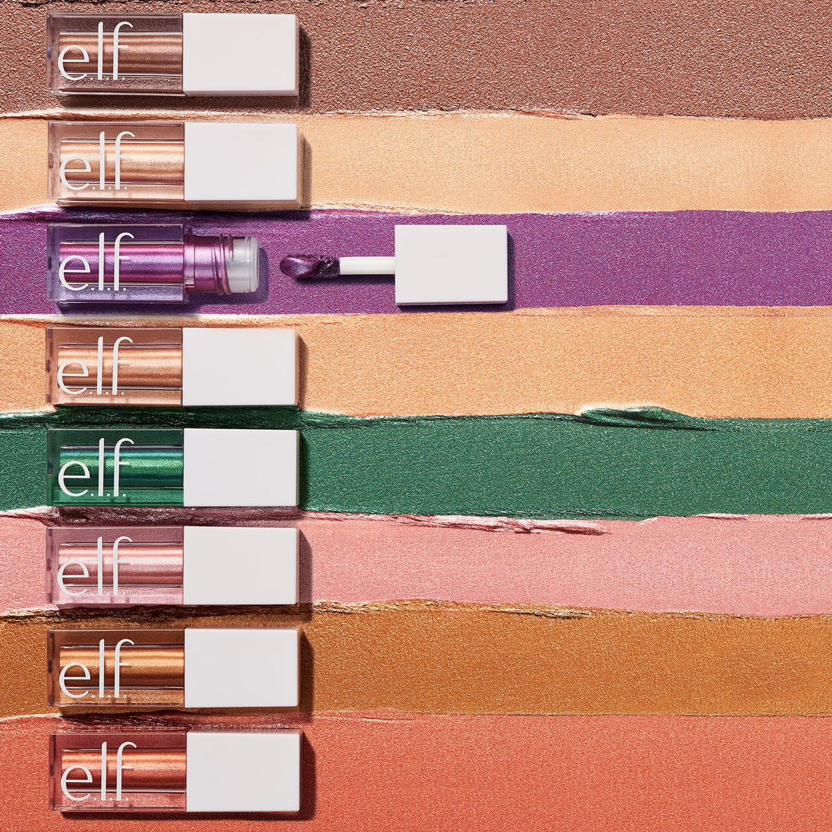 e.l.f. Liquid Metallic Eyeshadow - Aurora | Long Lasting Metallic Shine | Gel Formula 4