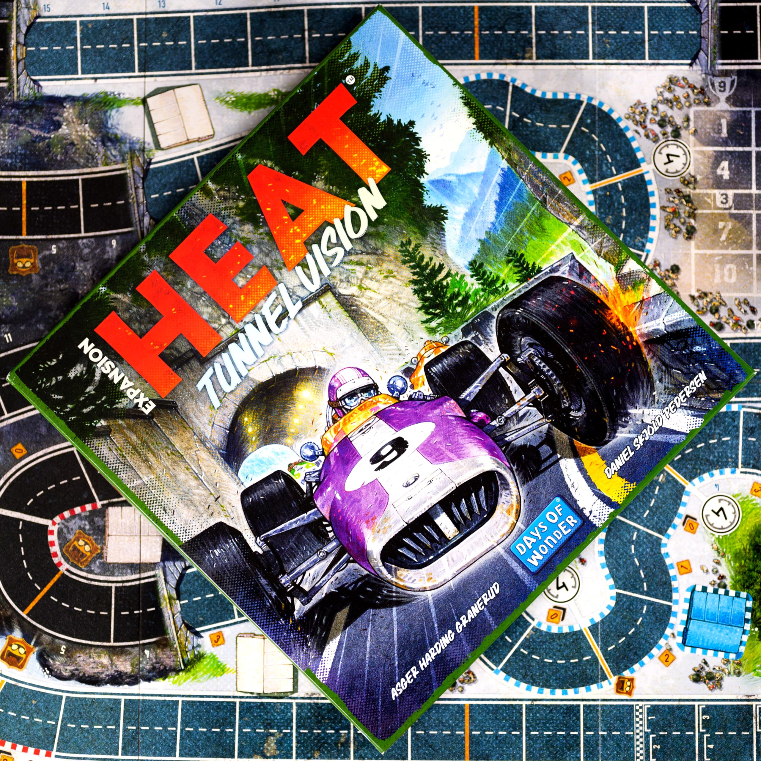 Days of Wonder HEAT: Tunnel Vision Expansion Board Game 6
