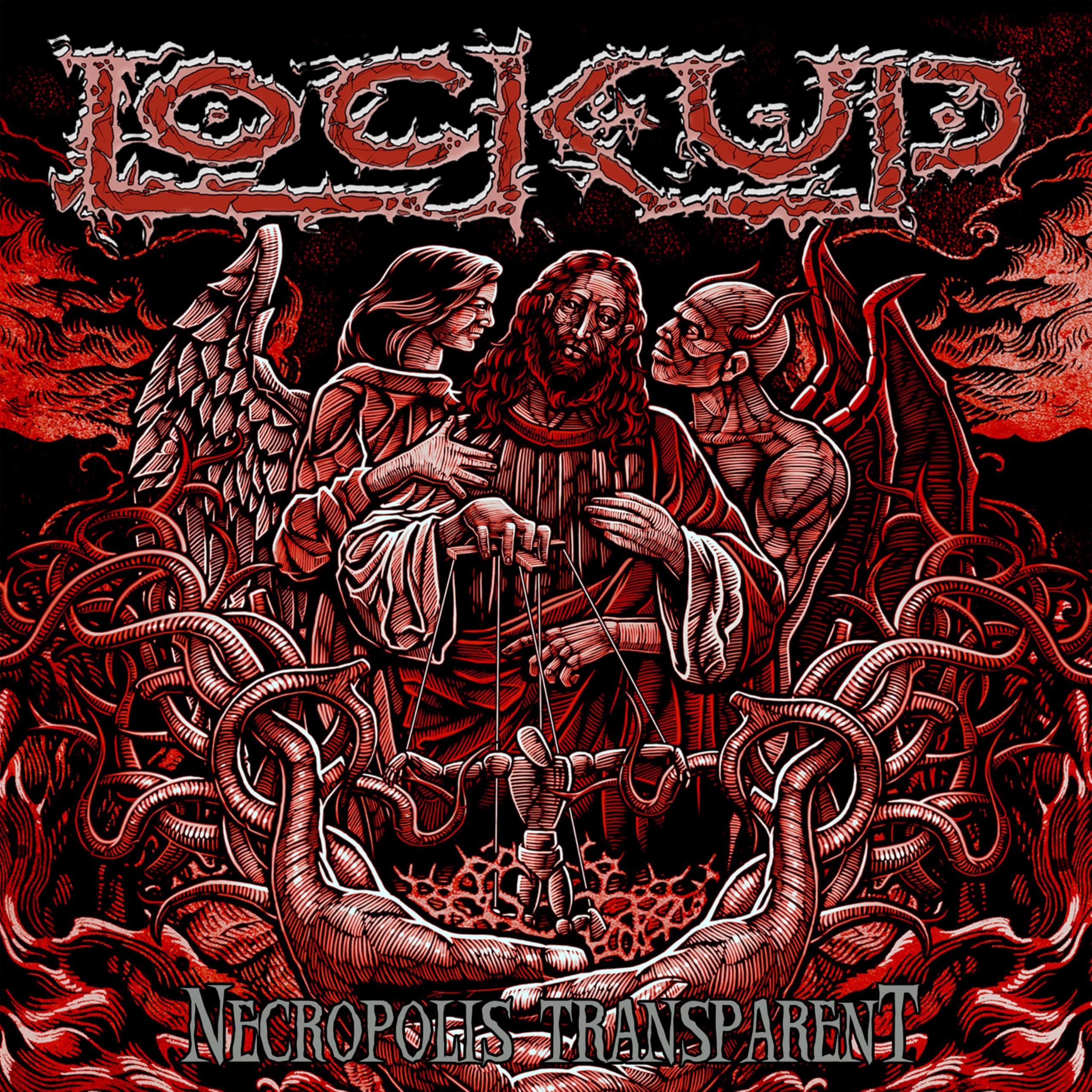 LOCK UP - NECROPOLIS TRANSPARENT (RED VINYL EDITION) [Vinyl]