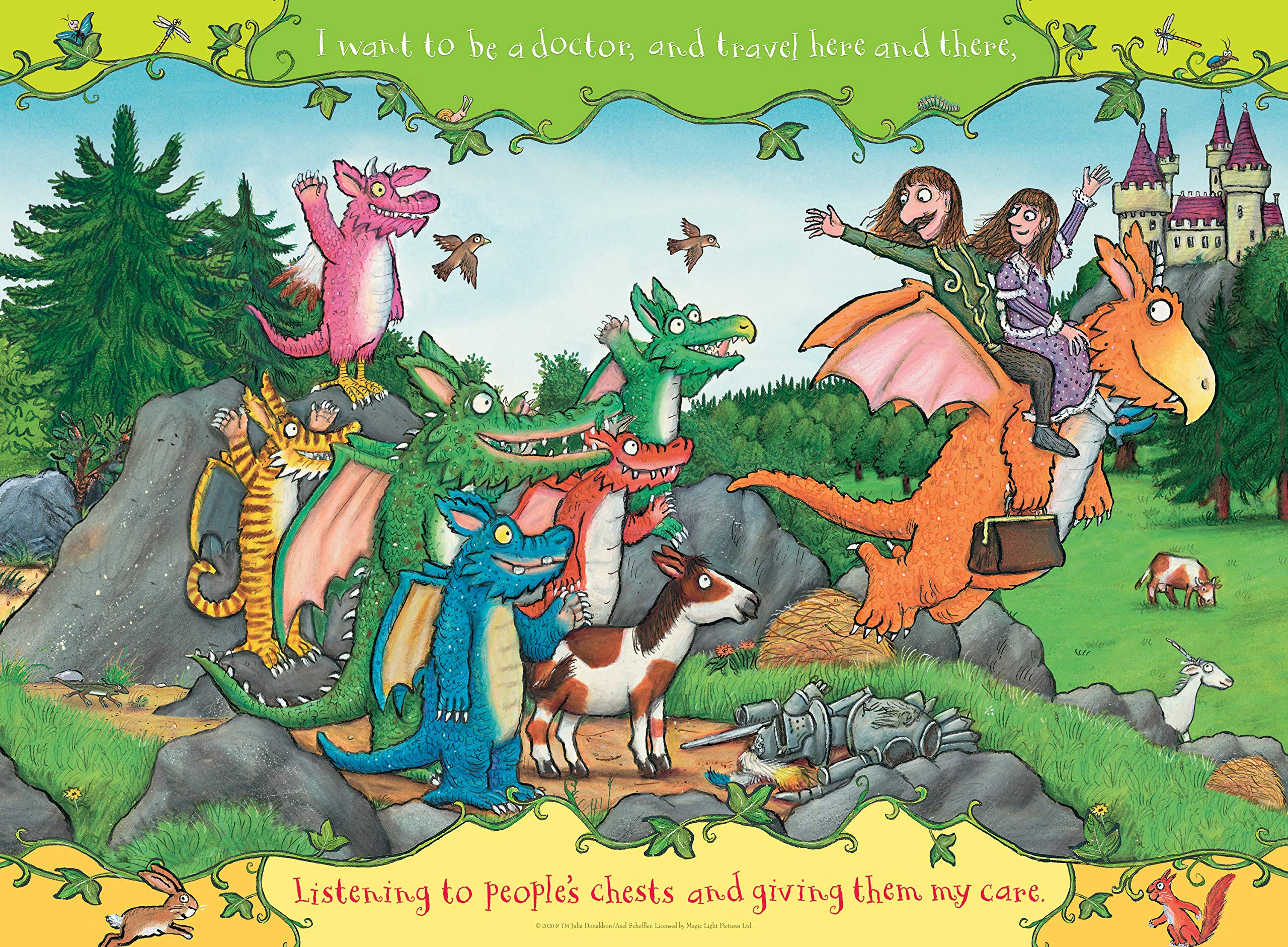 Ravensburger Zog - My First Floor Puzzle - 16 Piece Jigsaw Puzzle for Kids Ages 2+ | 49.3 x 36.2cm 2