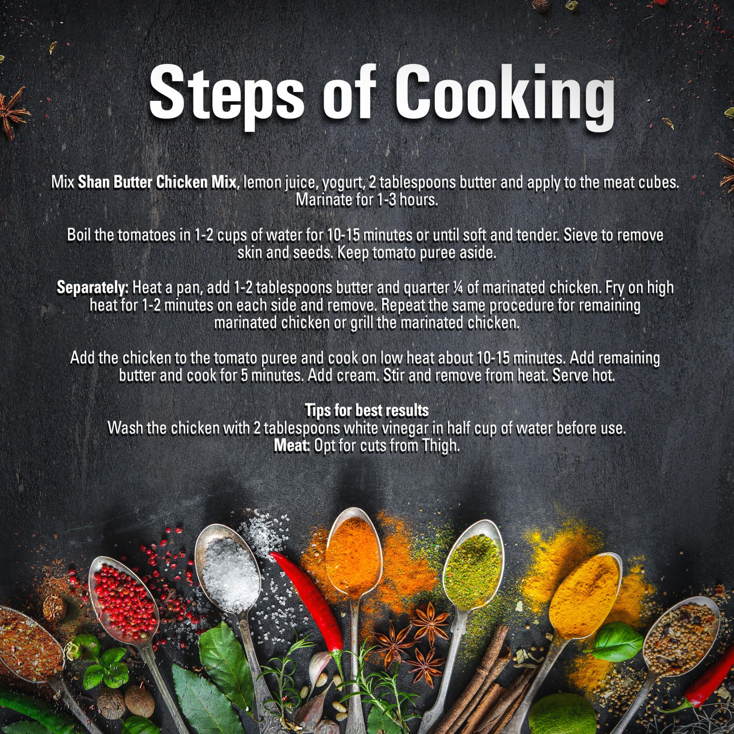 SHAN Butter Chicken Seasoning Mix, 50 g 12