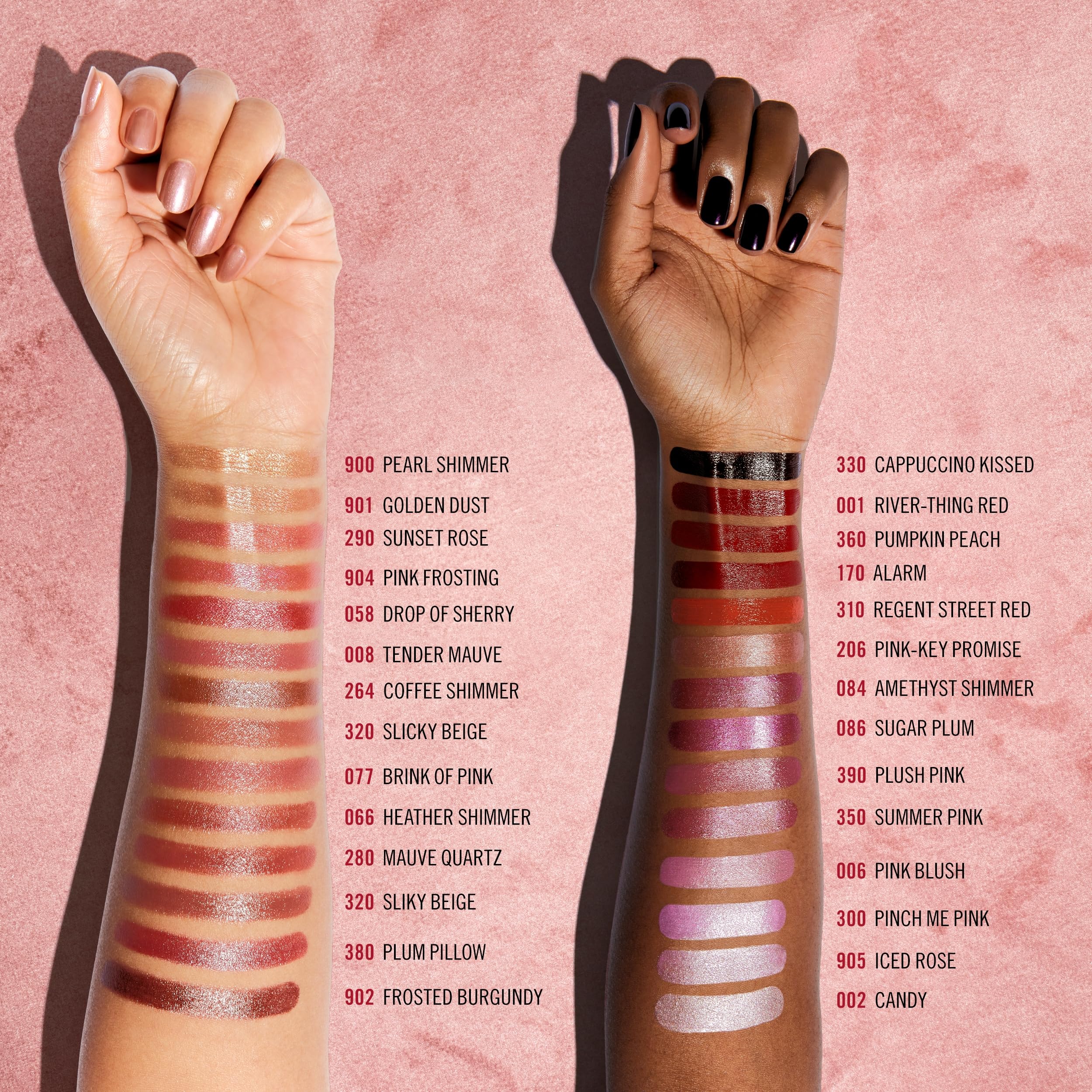 Rimmel - Lasting Finish Lipstick 390 Plush Pink (10 g) 8