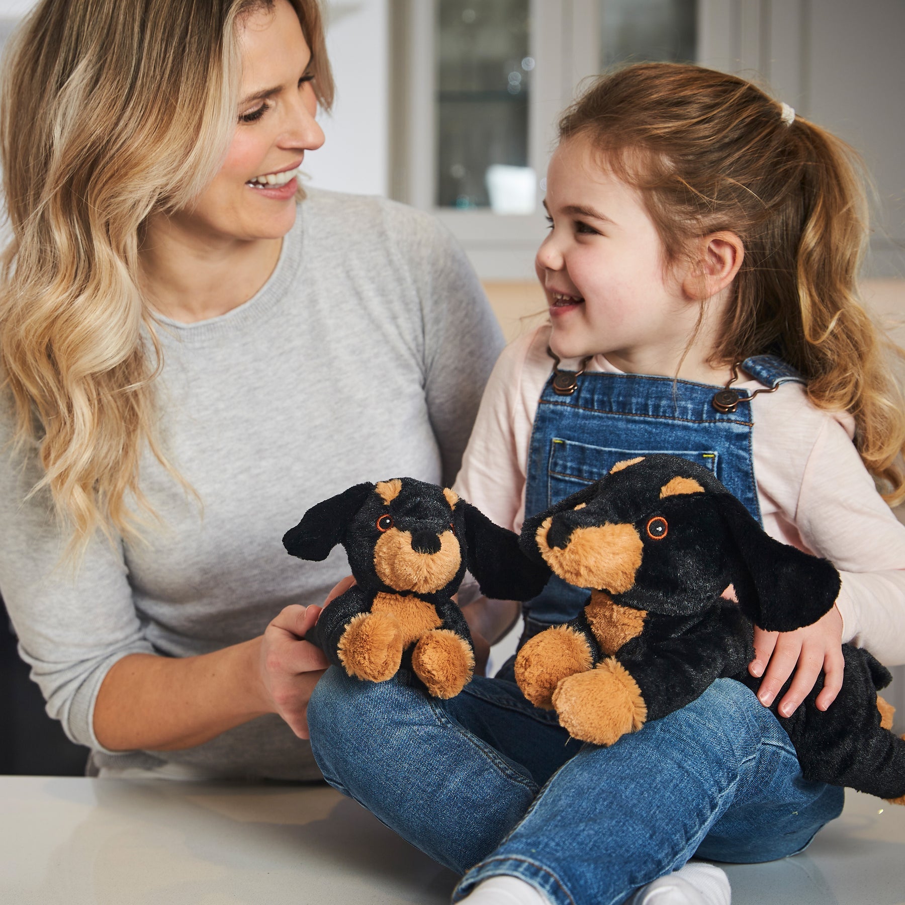 Warmies Junior Dachshund Plush - Microwavable Lavender Scented Heatable Toy (9") 6