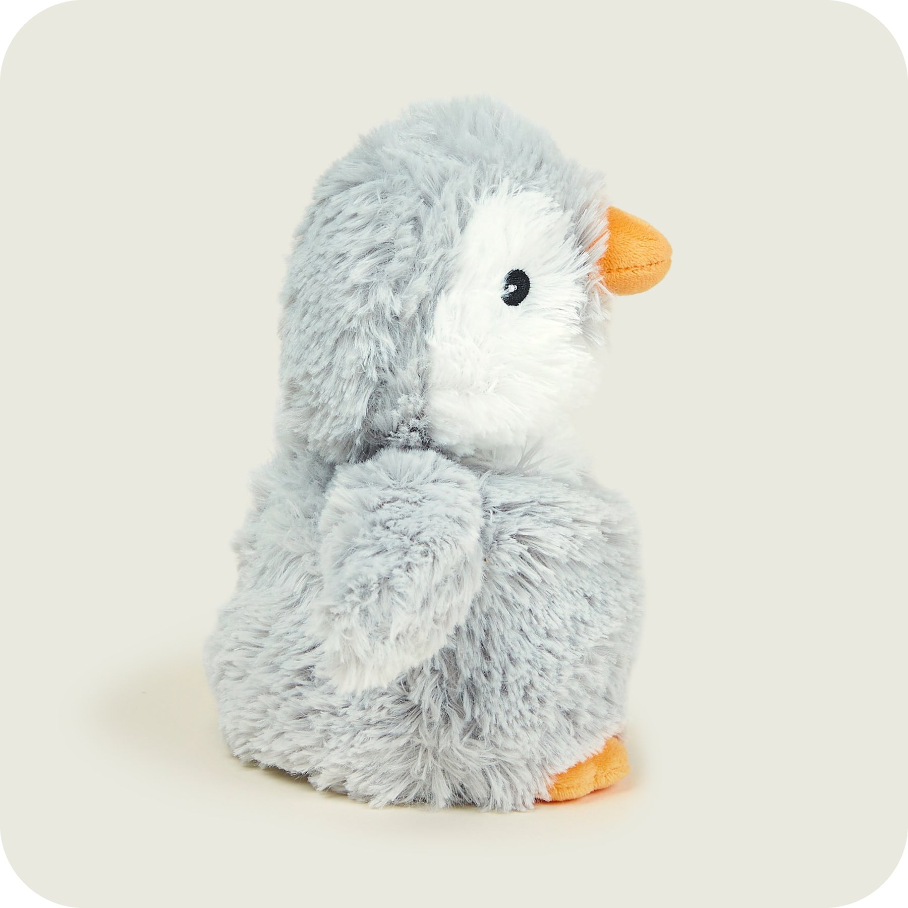 Warmies - 13" Grey Penguin Microwaveable Plush Toy with French Lavender Scent 5