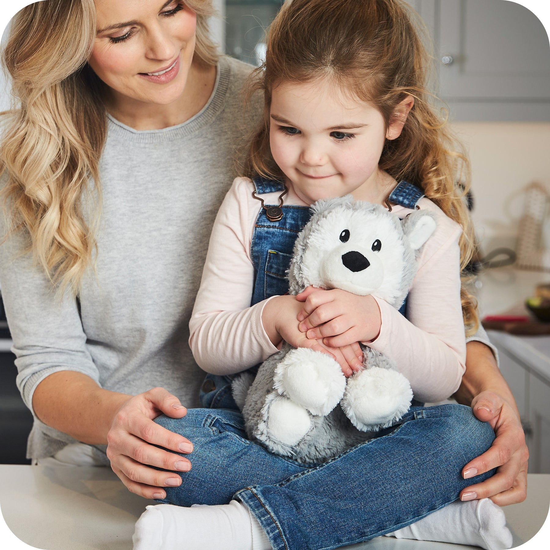 Warmies Husky 13" Heatable Plush Toy with French Lavender Scent 8