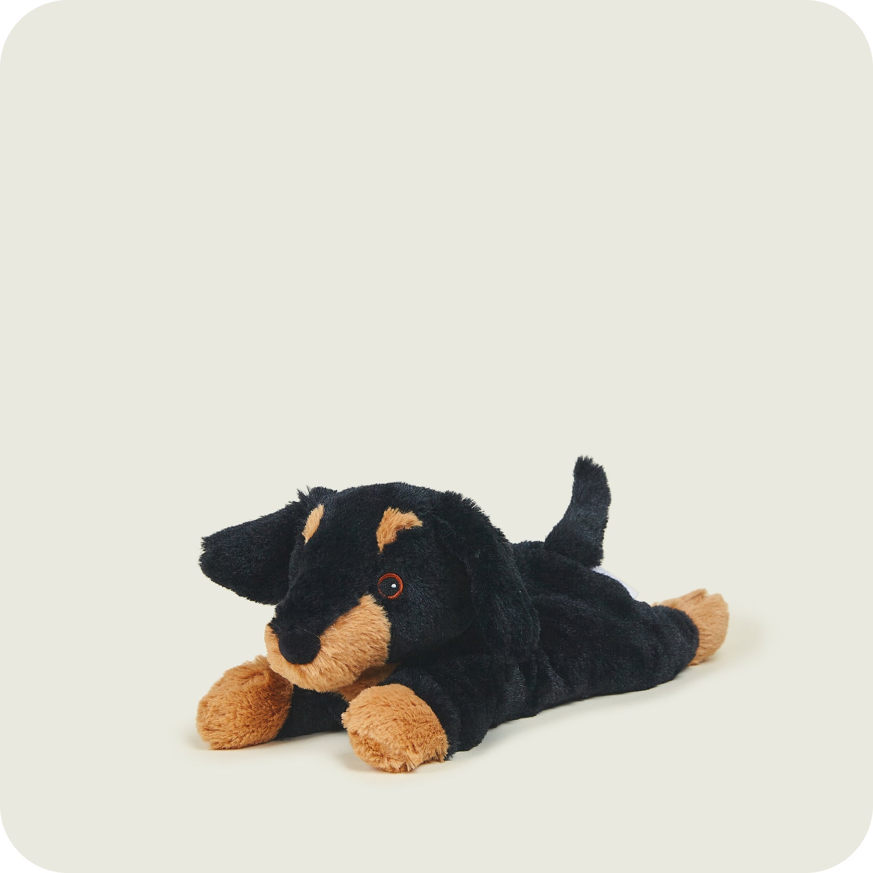 Warmies Junior Dachshund Plush - Microwavable Lavender Scented Heatable Toy (9")